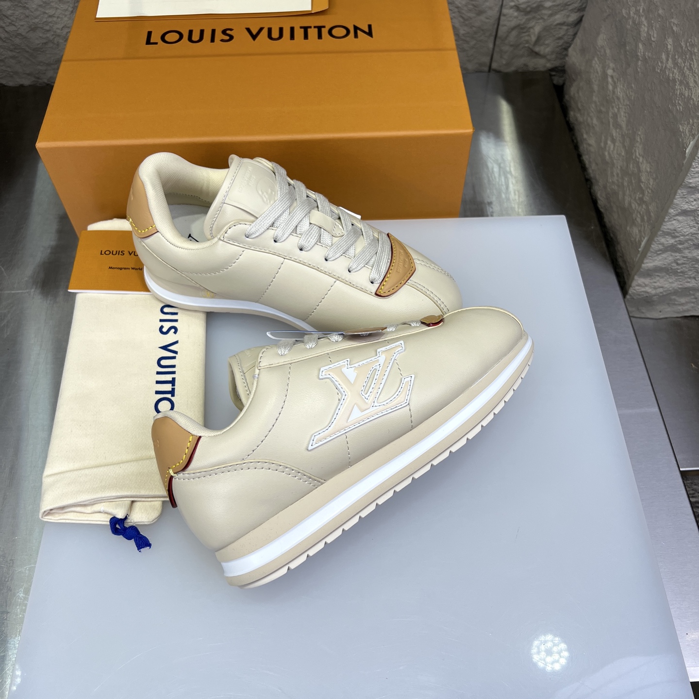 Louis Vuitton x Nigo Buttersoft FW25 Leather Low Top Sneakers 4 i1754947436598 3510 0 3