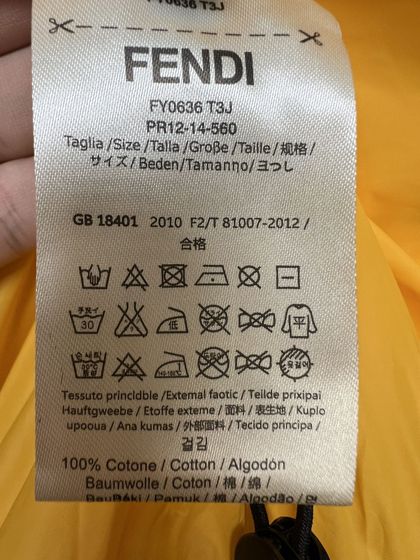 #正品级:FENDI FW25 秋冬新品休闲轻奢连帽【可卸帽】羽绒服男女款#F03# 𝗦𝗶𝘇𝗲：𝟰𝟴# 