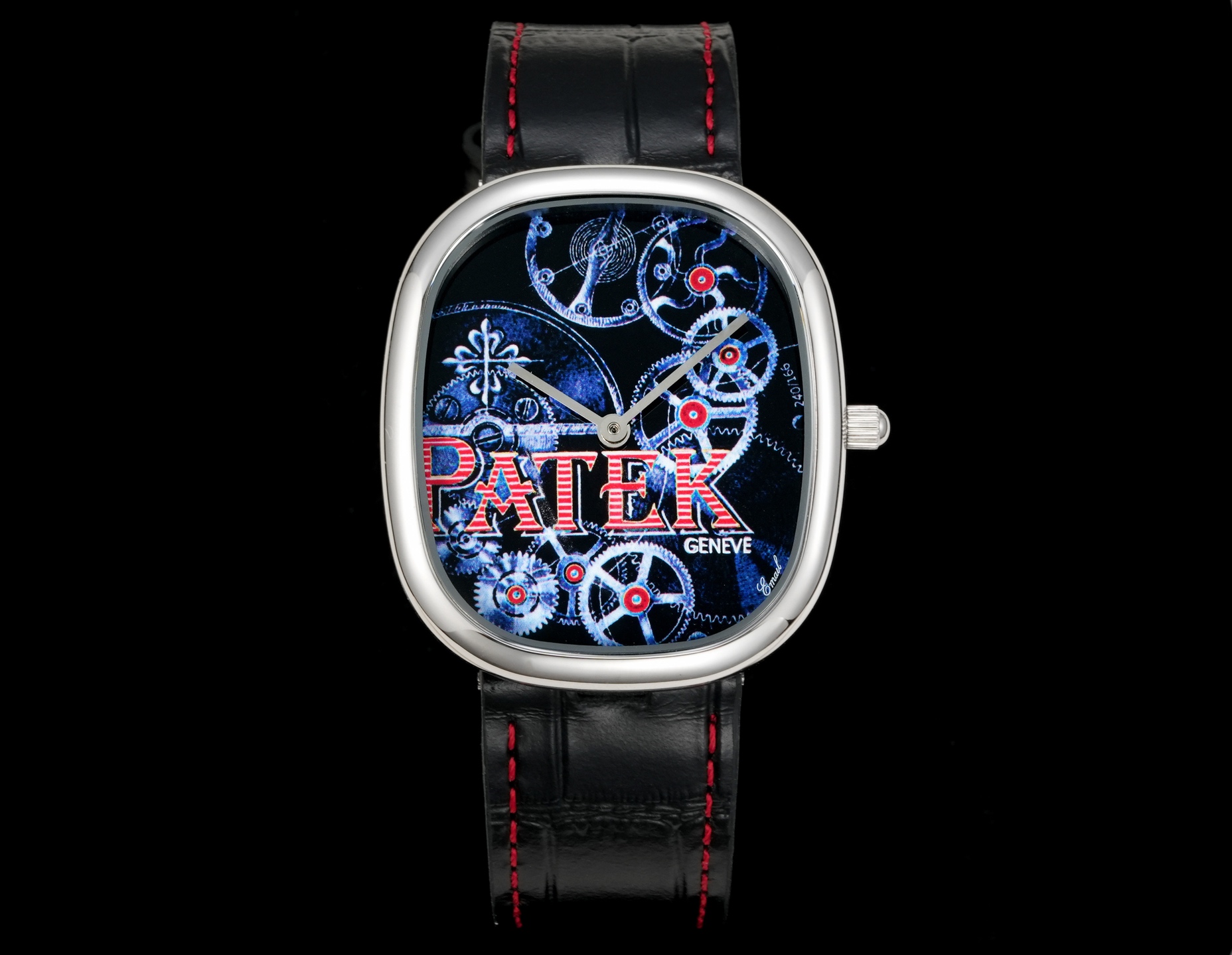 NO:336591,The Golden TW factory specially recommends the new product Patek Philippe PP's first Golden Ellipse without time scale 1 As one of the few oval watches of Patek Philippe 2 The case uses a steel case to achieve the perfect unity of the watch shape and elegant style. This round and non-square shape is called 