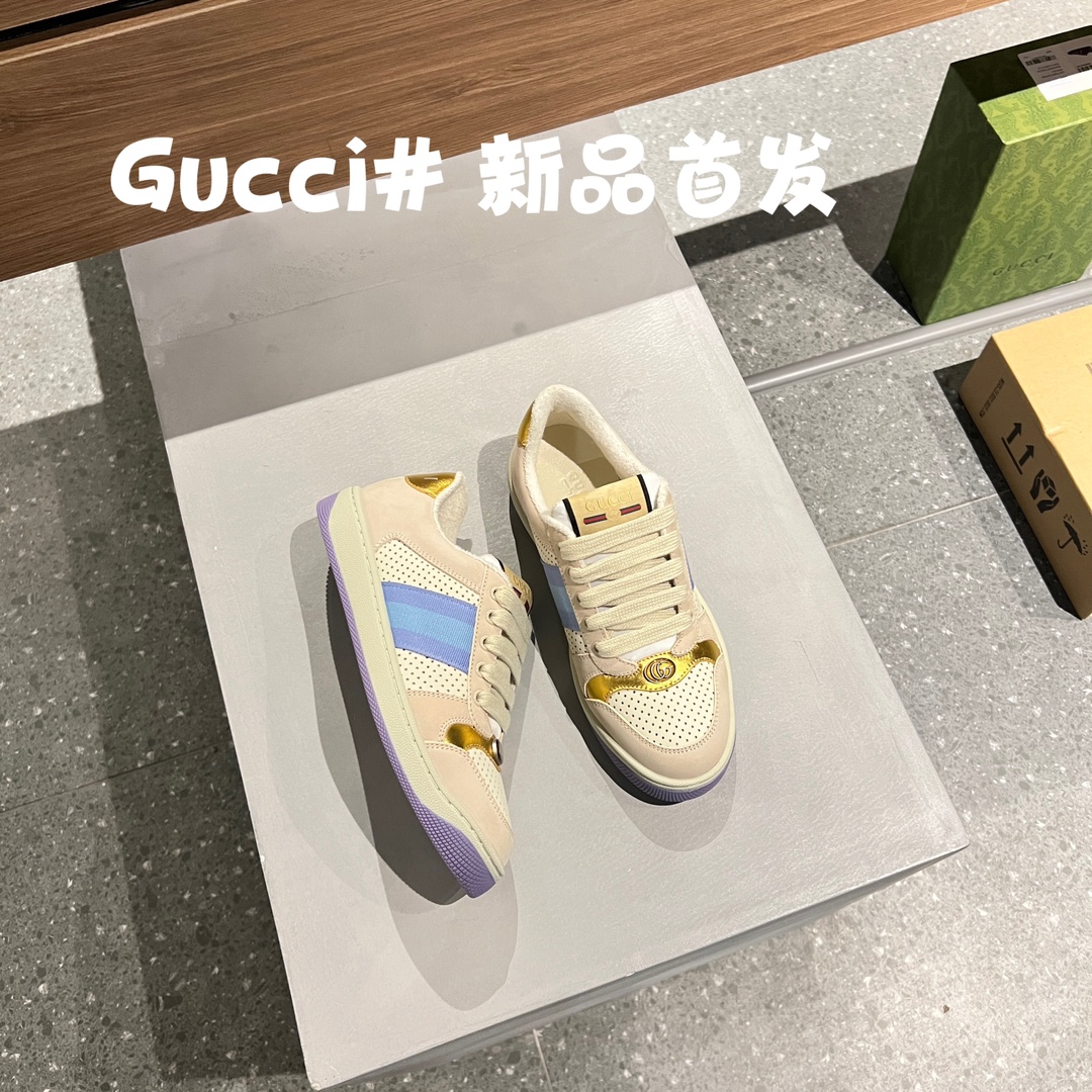 Gucci Buty do deskorolki Biały