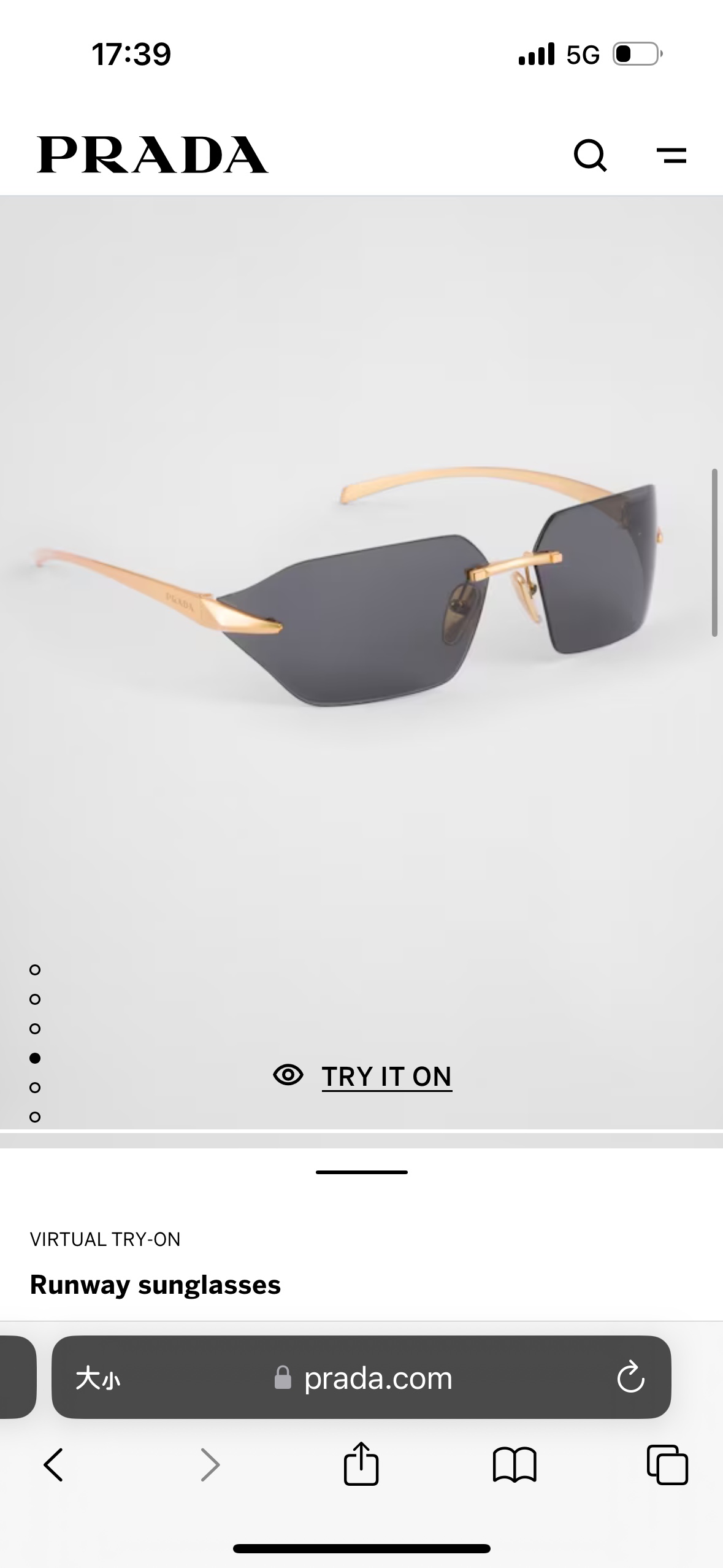 Prada Sunglasses SPR
