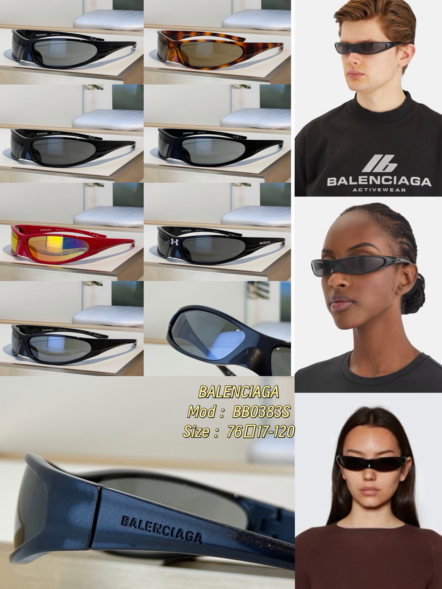 Balenciaga Sunglasses BB0383S