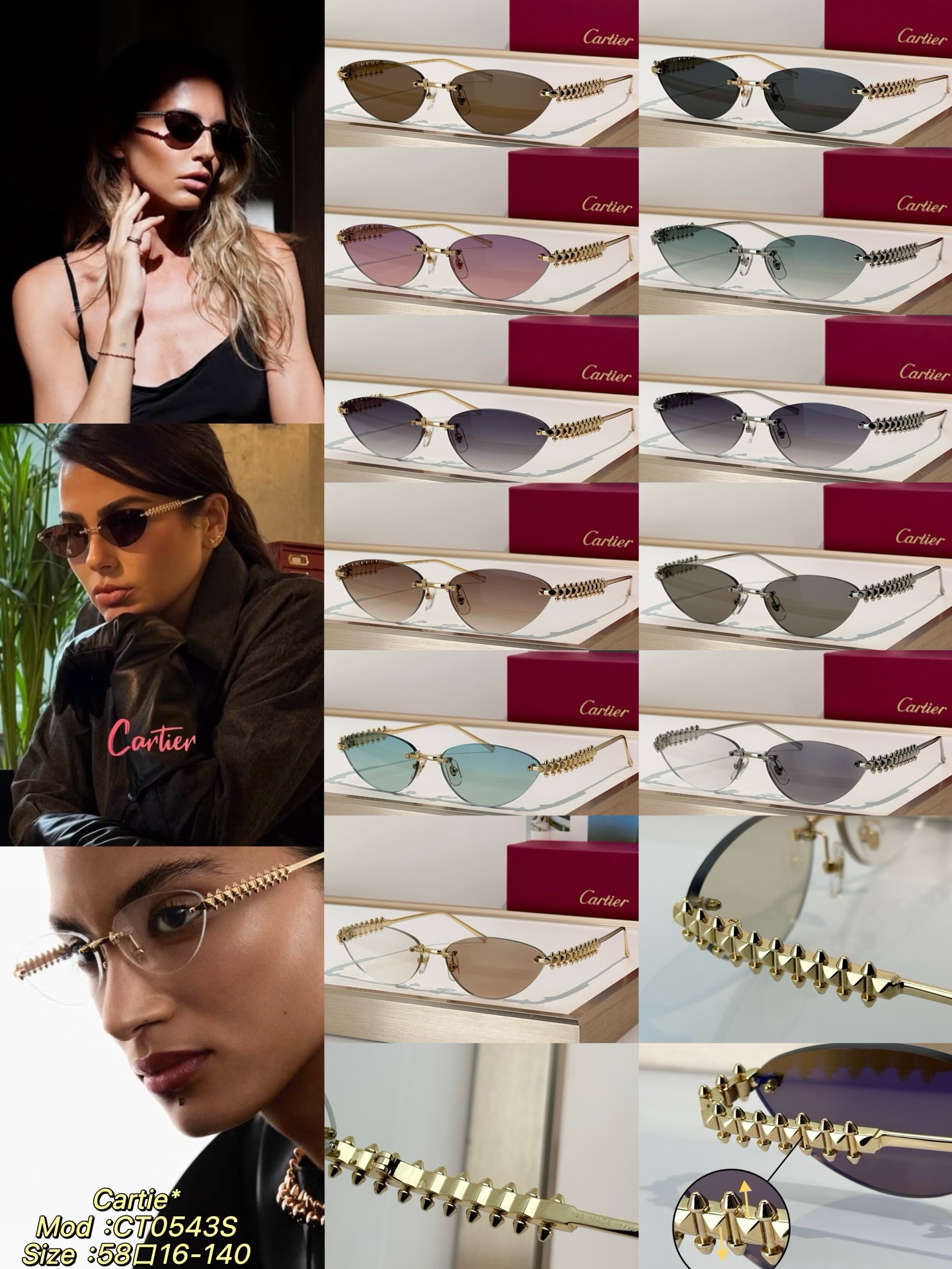 Designer Sunglasses CT0543S