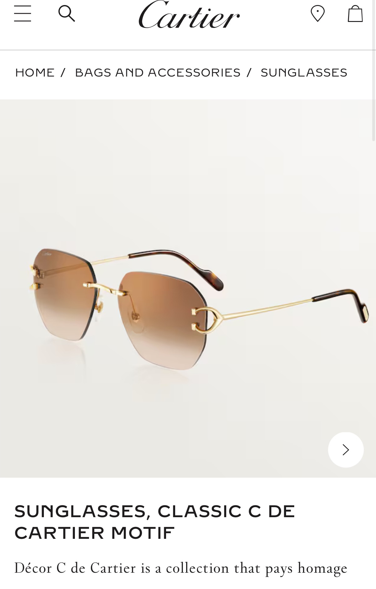 Designer Sunglasses CT0394S