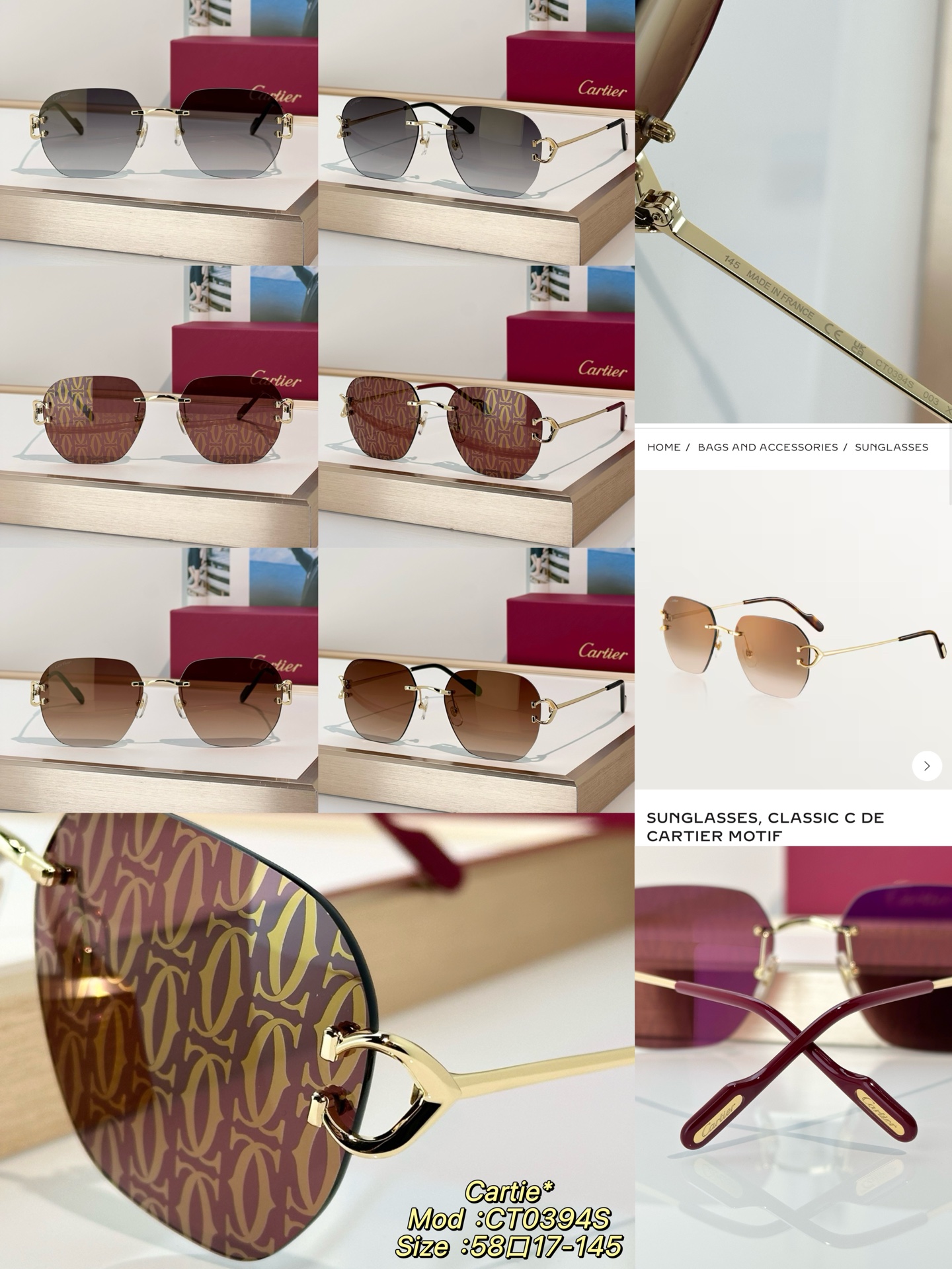 Designer Sunglasses CT0394S