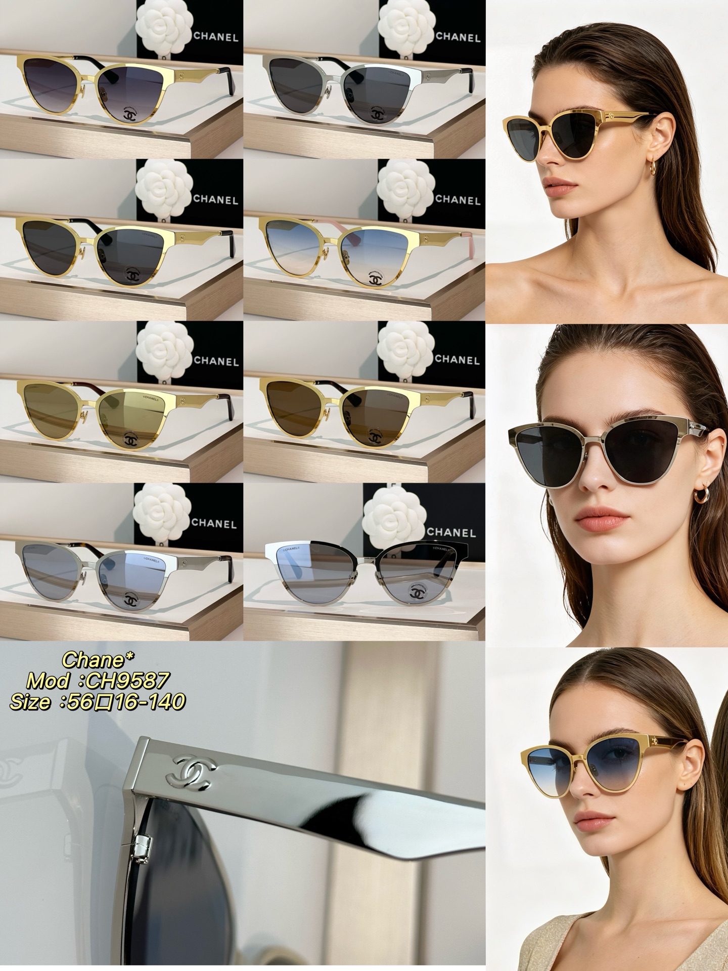 Chanel Sunglasses CH9587