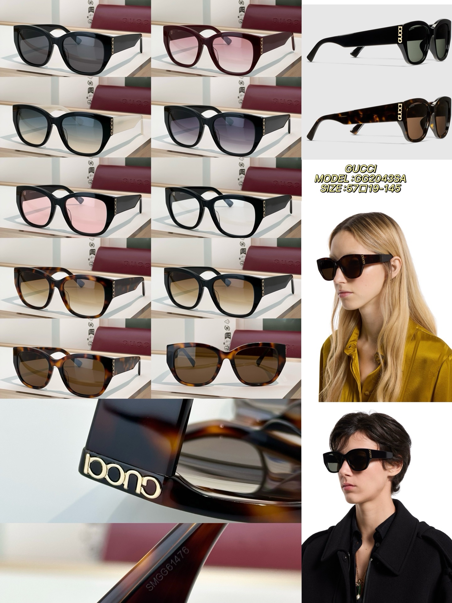 Designer Sunglasses GG2043SA