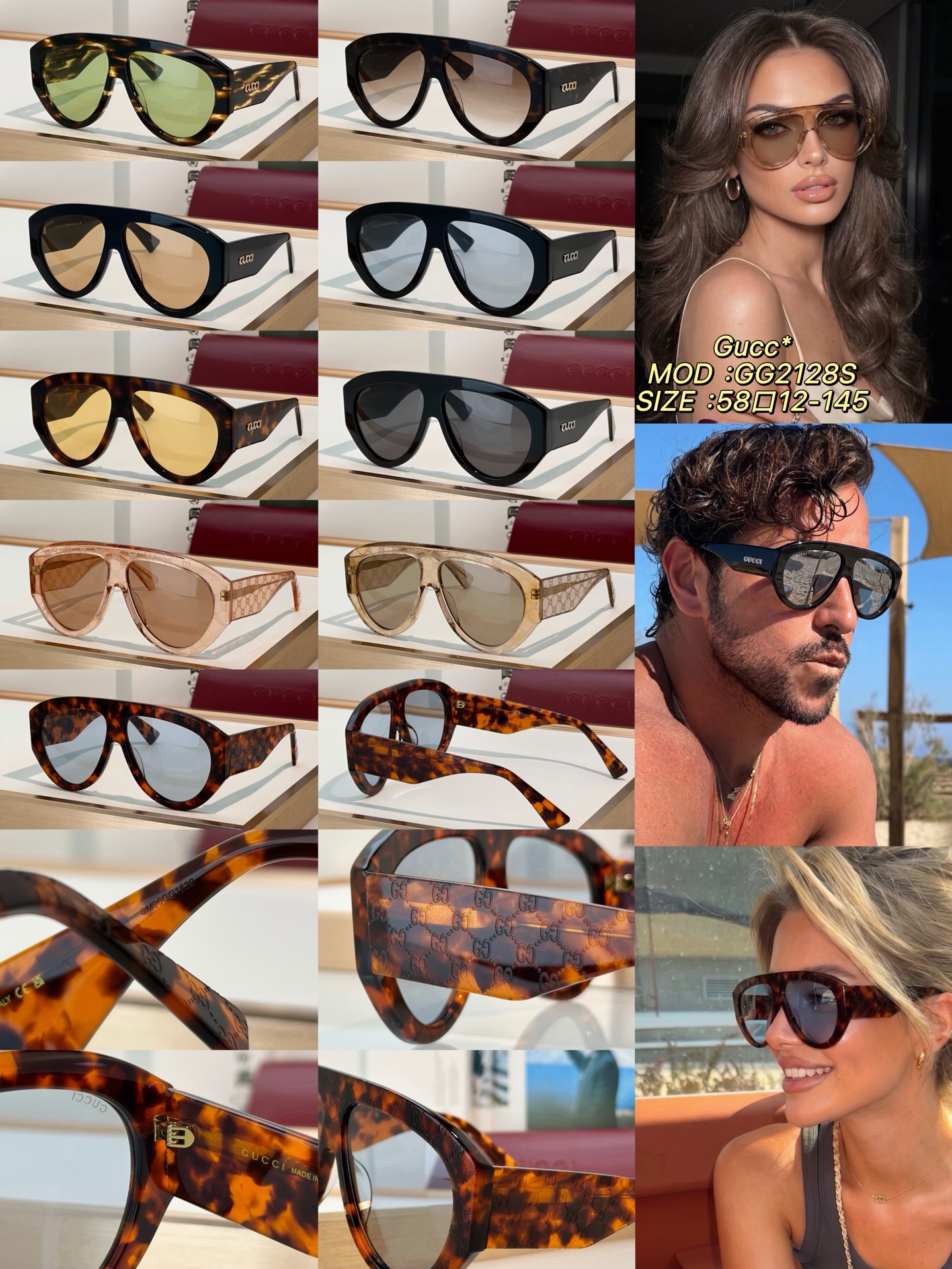 Designer Sunglasses GG2128S