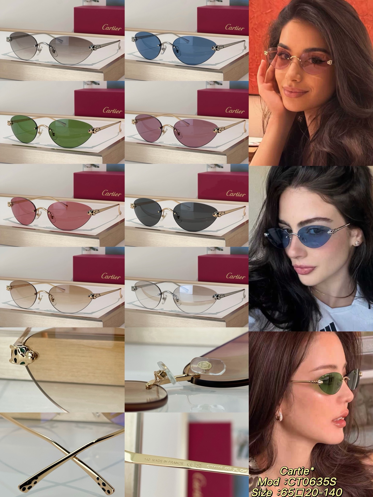 Cartier Sunglasses CT0635S