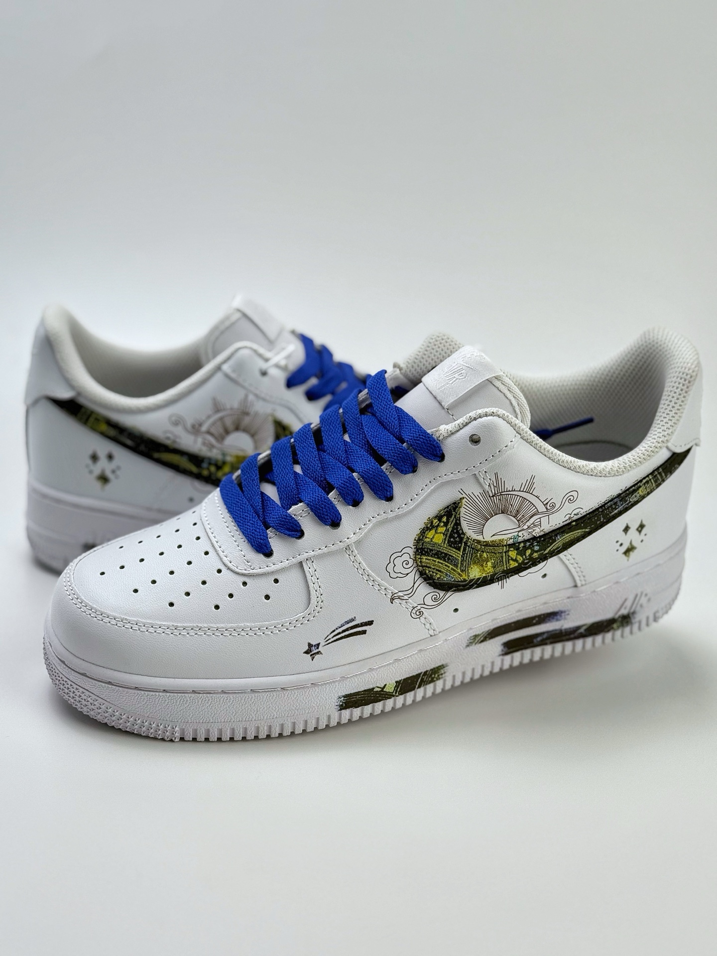 Nike Air Force 1 Low 07 星座系列 星河揽月 璀璨星河 白蓝 ZH0316-069