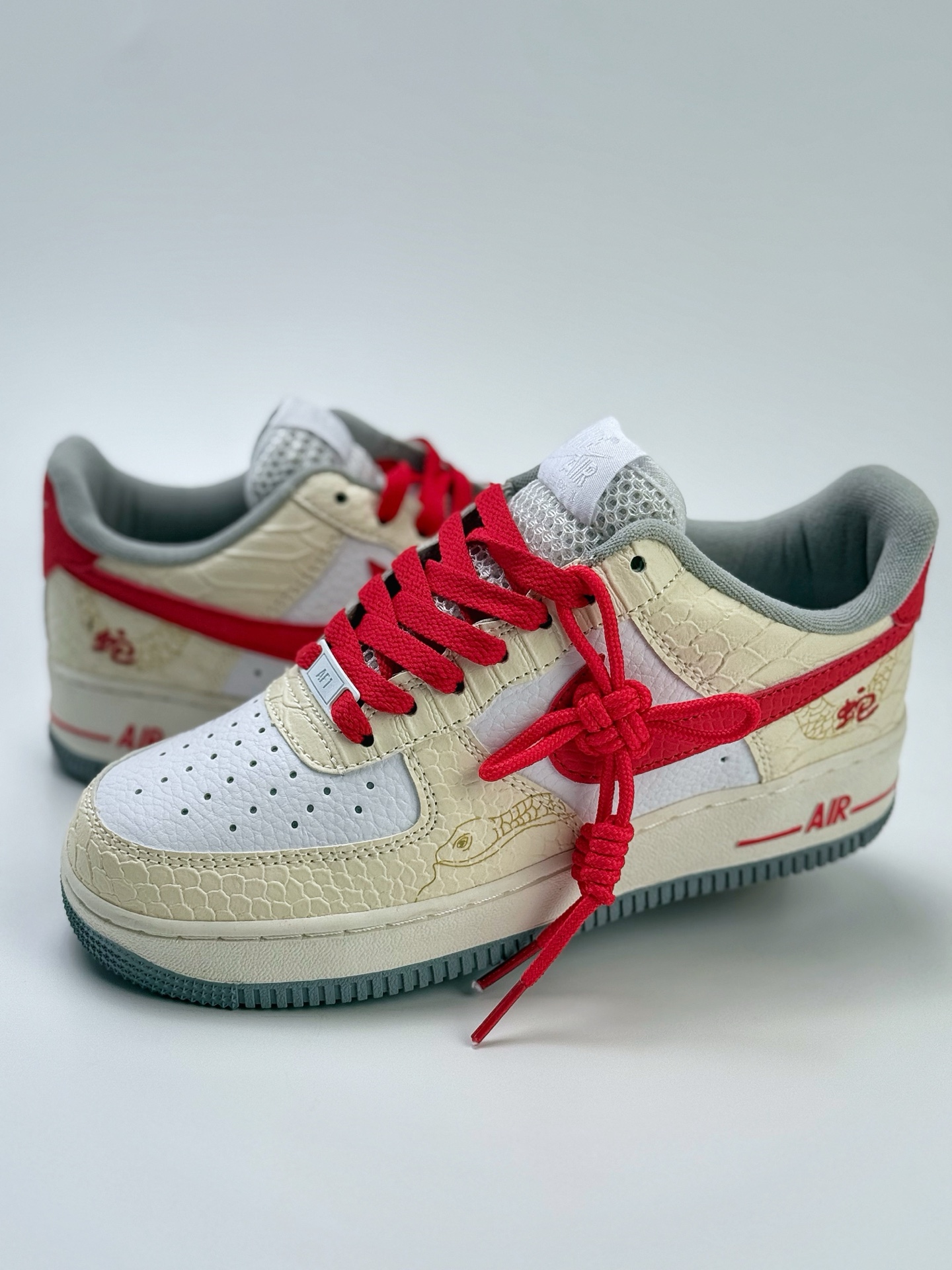 Nike Air Force 1 Low 07 红蛇贺岁 浅黄 DX2678-100