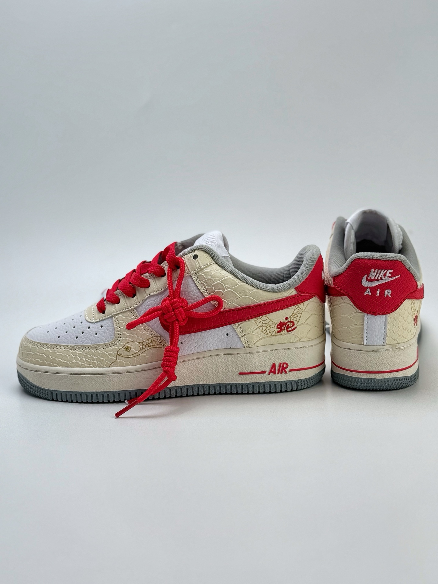 Nike Air Force 1 Low 07 红蛇贺岁 浅黄 DX2678-100