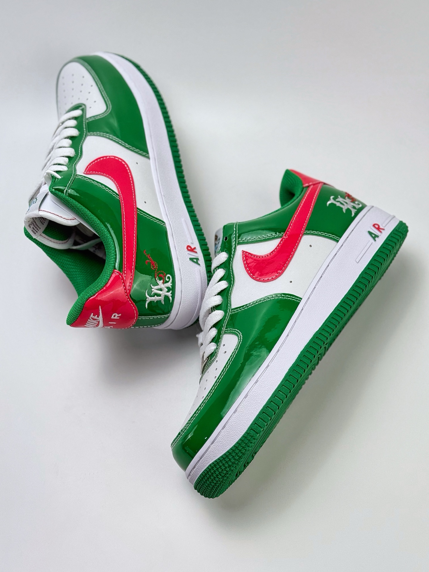 Nike Air Force 1 Low 07 白绿漆皮 306146-131