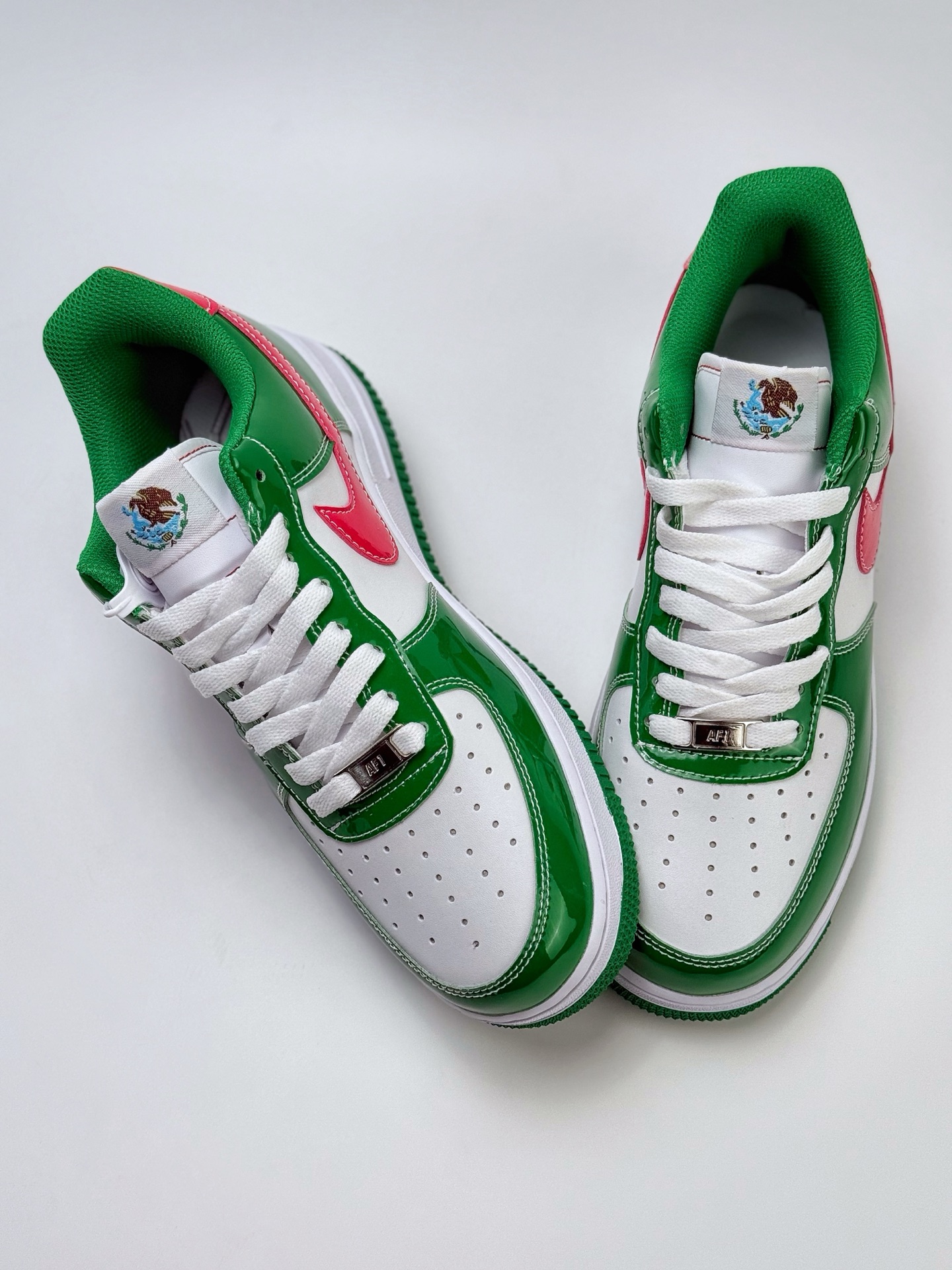 Nike Air Force 1 Low 07 白绿漆皮 306146-131