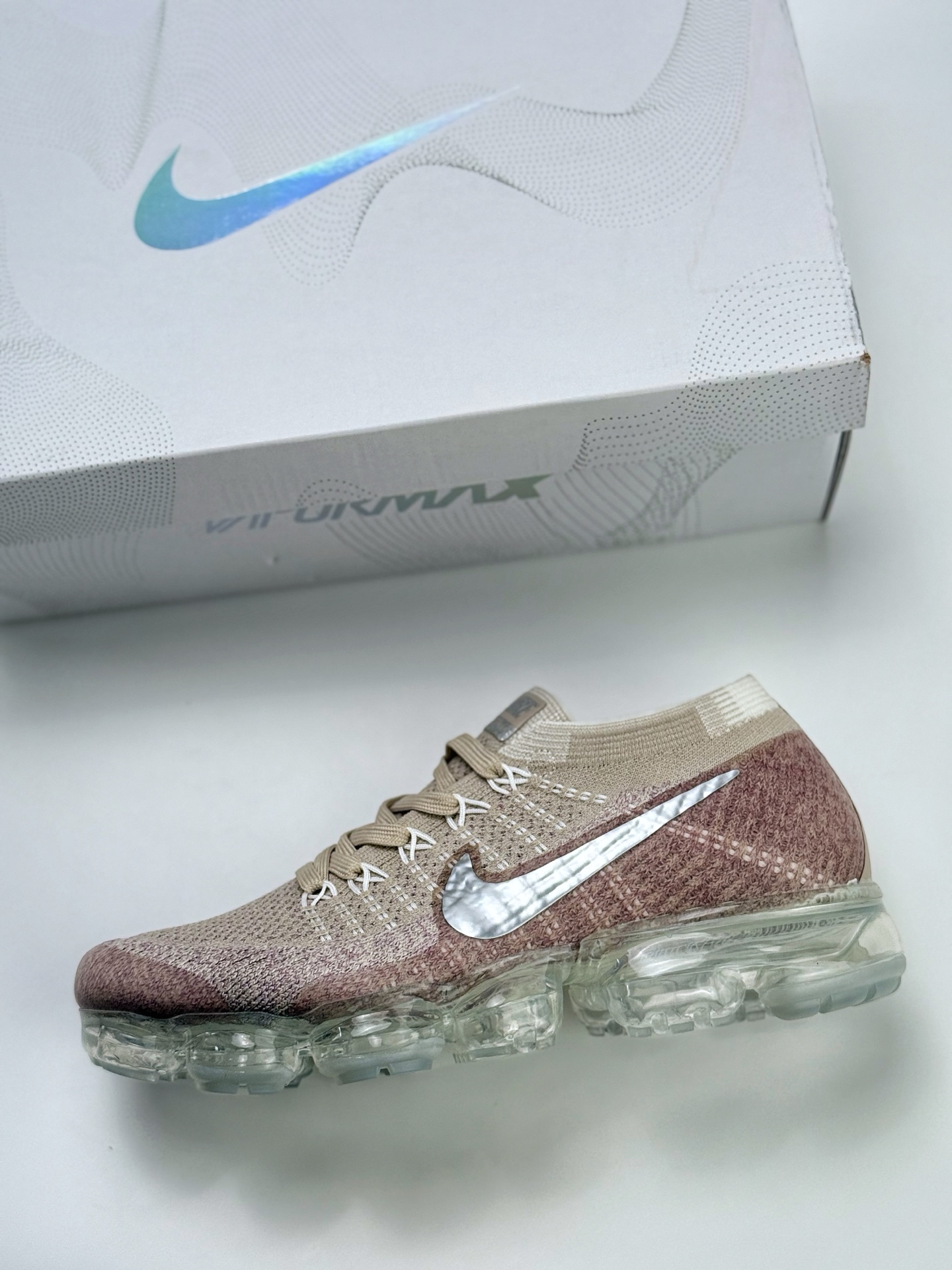 220 Nike Air Vapormax FLYKNIT 全掌长气垫 缓震跑步鞋 849557-202