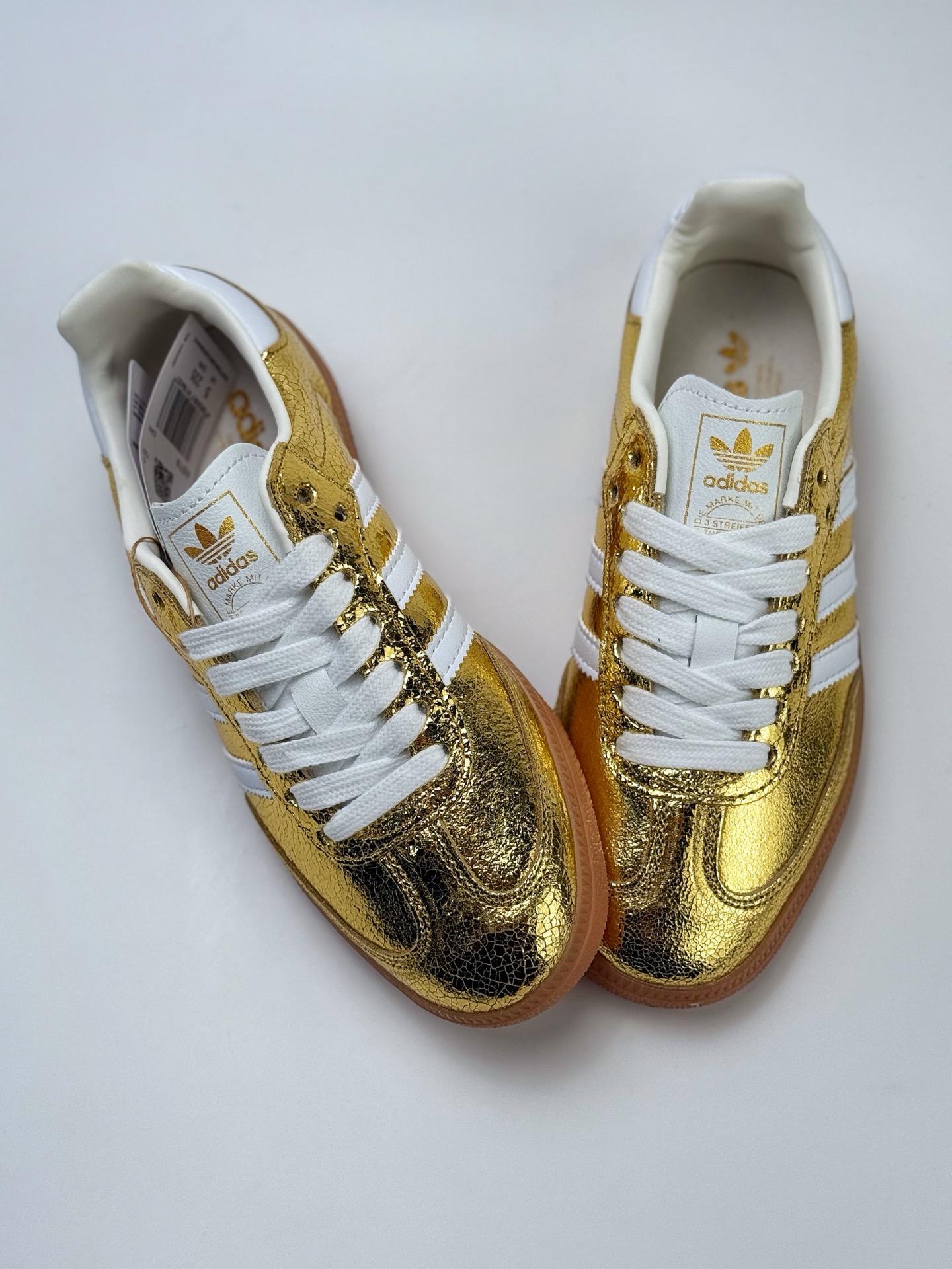 160 adidas originals Samba 金色 KI5719
