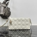 Dior Bags Handbags Black Sheepskin Chains
