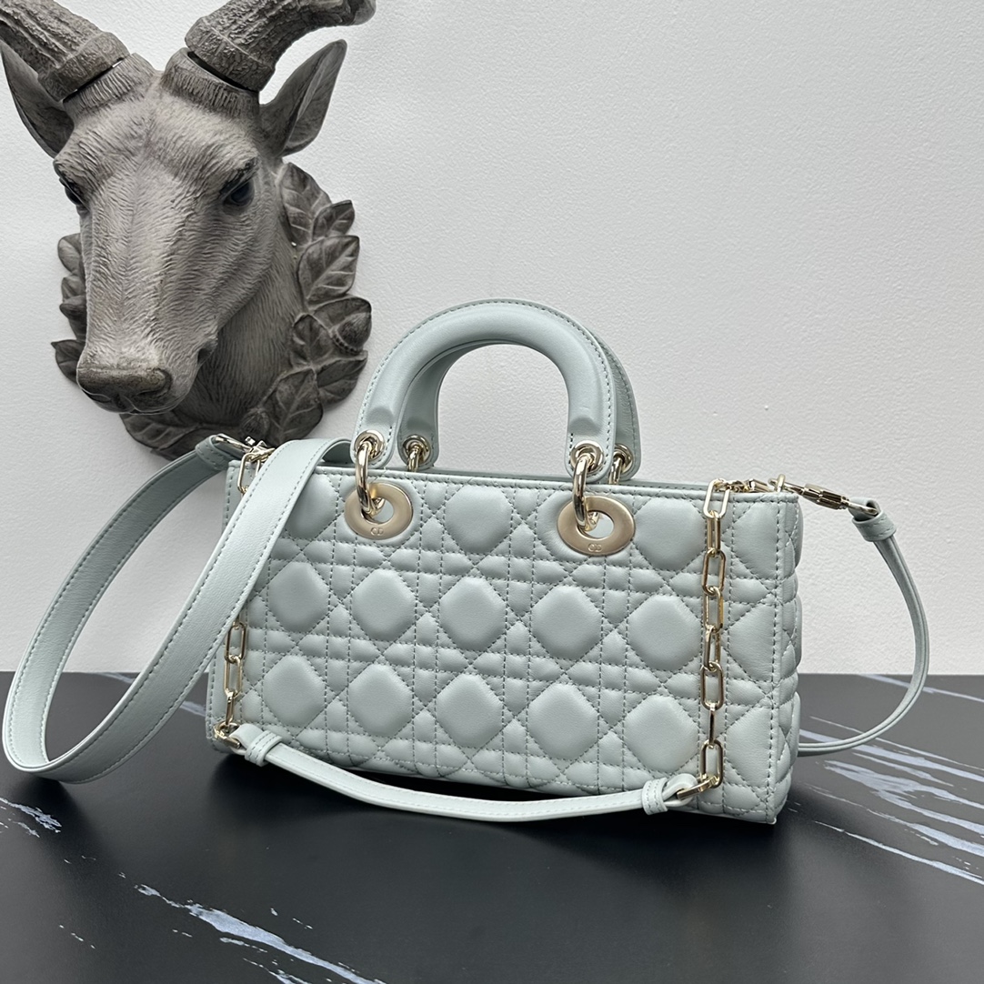 Italian lambskin Dior d-joy bag series