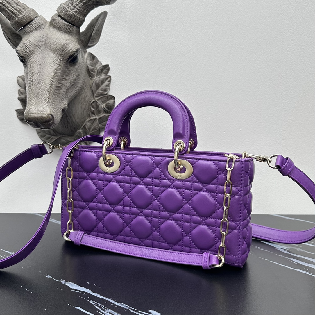 Italian lambskin Dior d-joy bag series