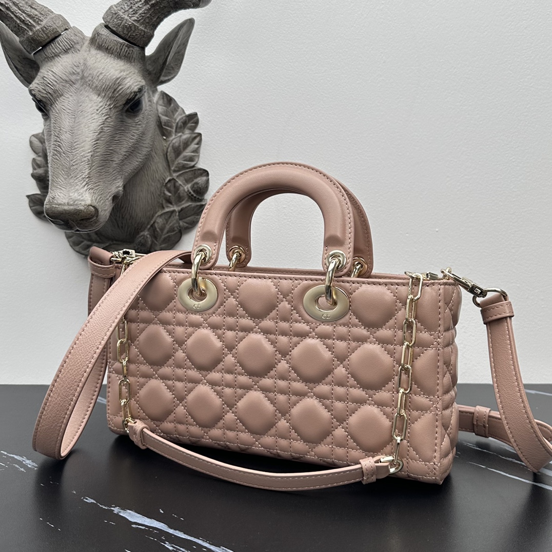 Italian lambskin Dior d-joy bag series