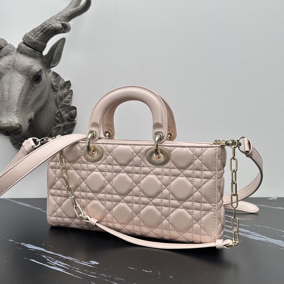 Italian lambskin Dior d-joy bag series