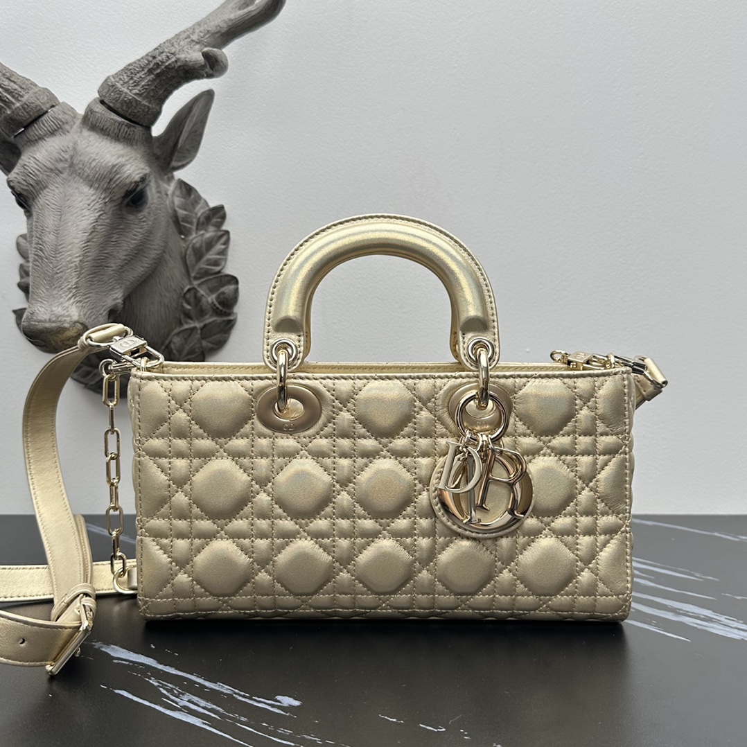 Italian lambskin Dior d-joy bag series