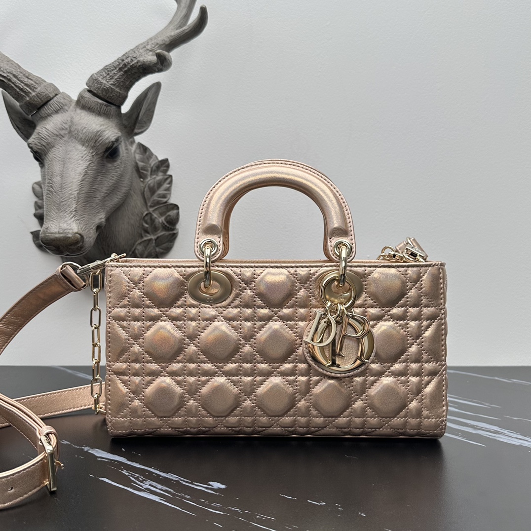 Italian lambskin Dior d-joy bag series
