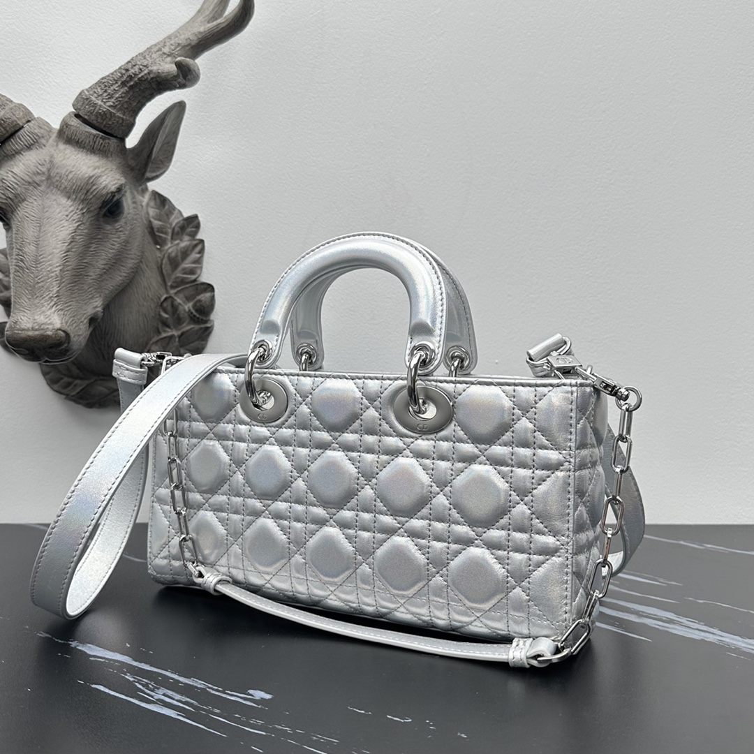 Italian lambskin Dior d-joy bag series