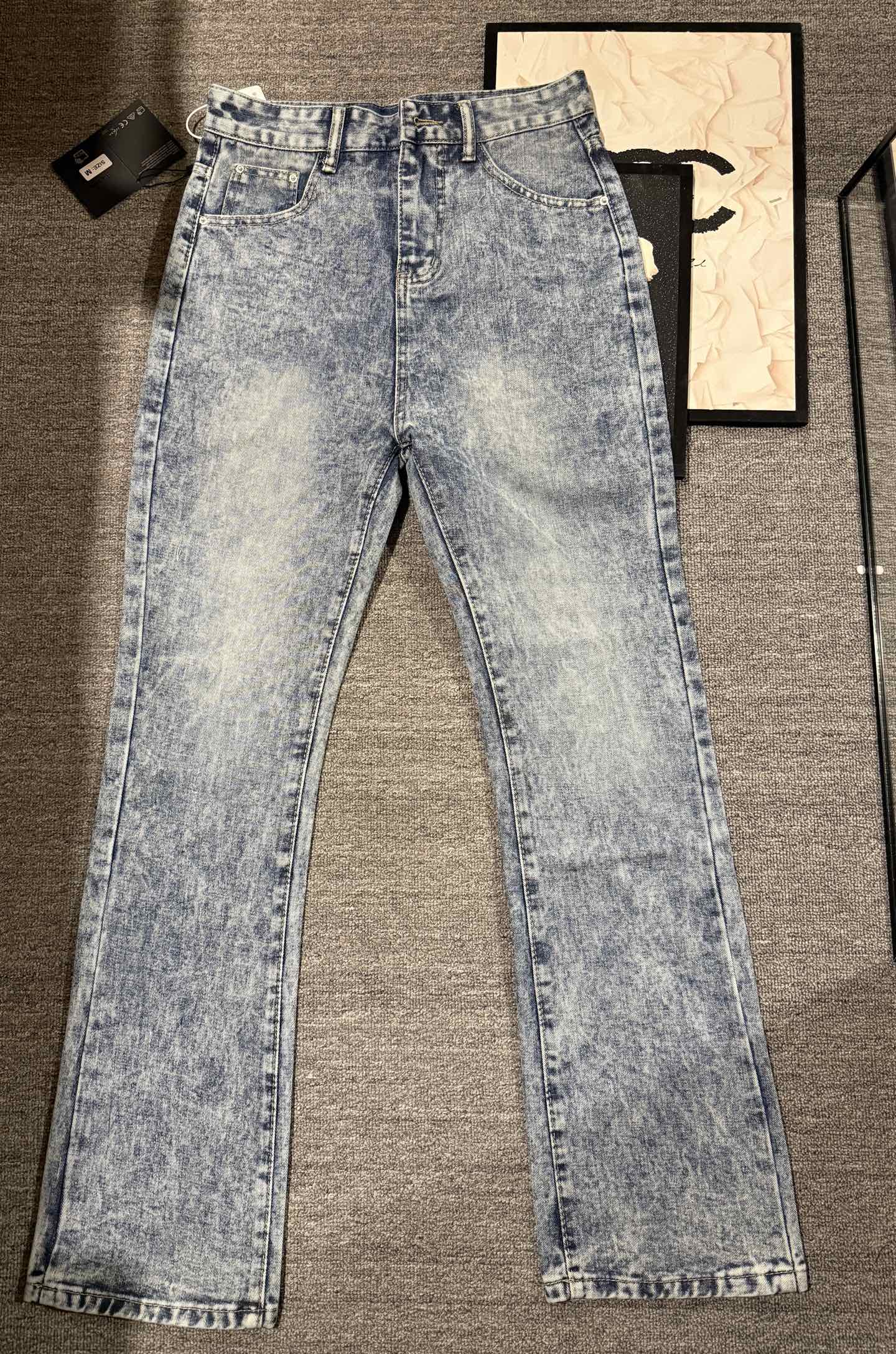 @100 Los últimos jeans 517 de Prada. Tela vaquera lavada de algodón súper suave y de alta calidad de Lujia. Cada pieza …