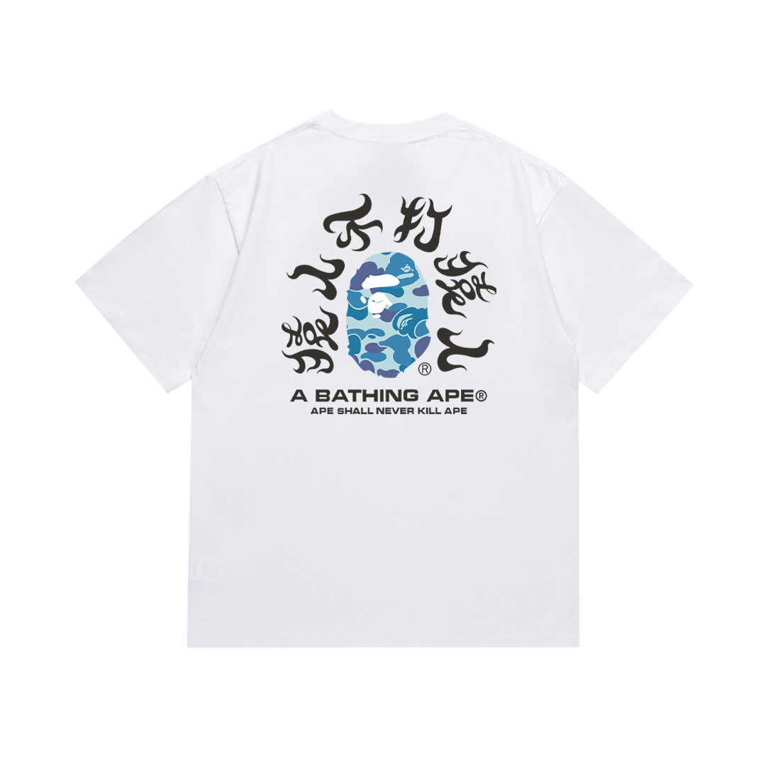 BAPE Classic Ape-Headed T-Shirt: High-Quality Cotton, Unisex, Various Colors & Sizes - 图片 5
