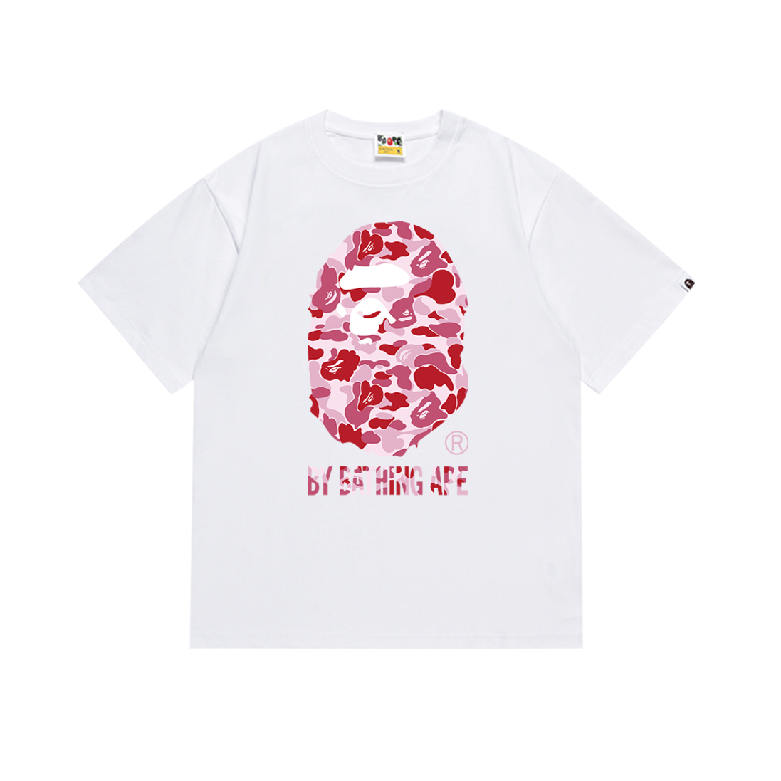 BAPE Collapse Logo T-Shirt in High-Quality Cotton for Men and Women - 图片 4
