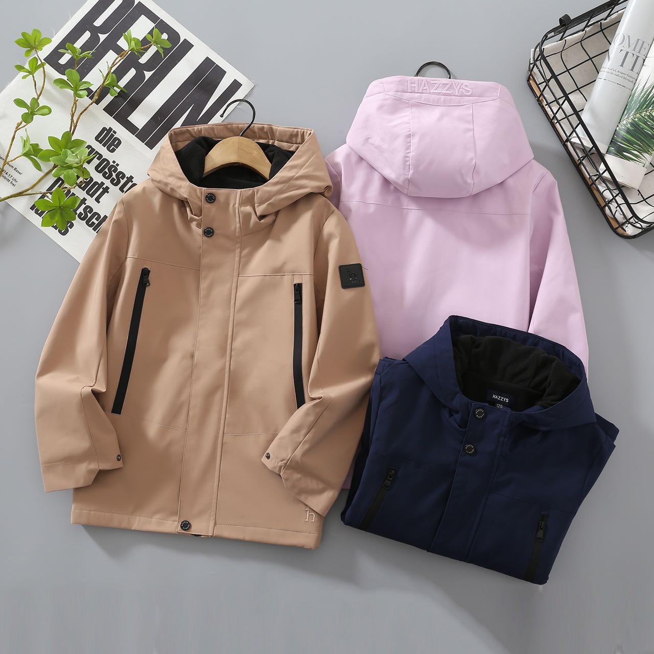 Zenium Windproof Coat for Boys and Girls in Various Sizes and Colors - 图片 4