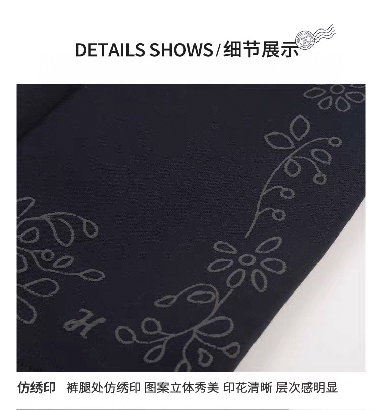 zenium hazzys hagis girls’ pants, 2024, double-sided blacka. size 130-170 the color, the black, the chalk. - 图片 4