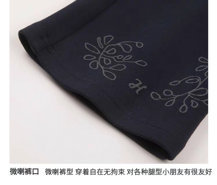 zenium hazzys hagis girls’ pants, 2024, double-sided blacka. size 130-170 the color, the black, the chalk. - 图片 7