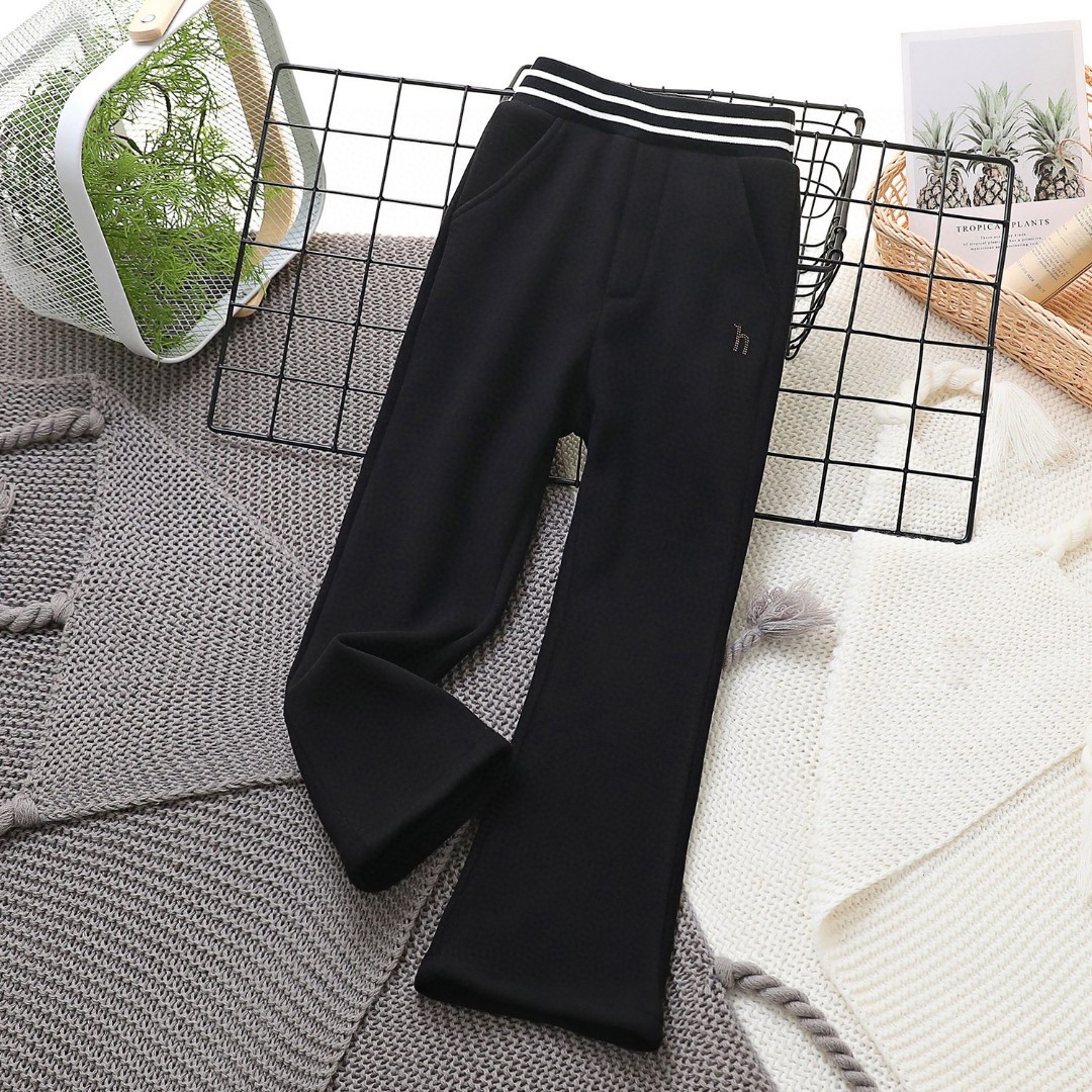 New Zenium Children’s Clothes: 2024 Big Boy Lecca Collection with Thick Velvet Pants - 图片 4