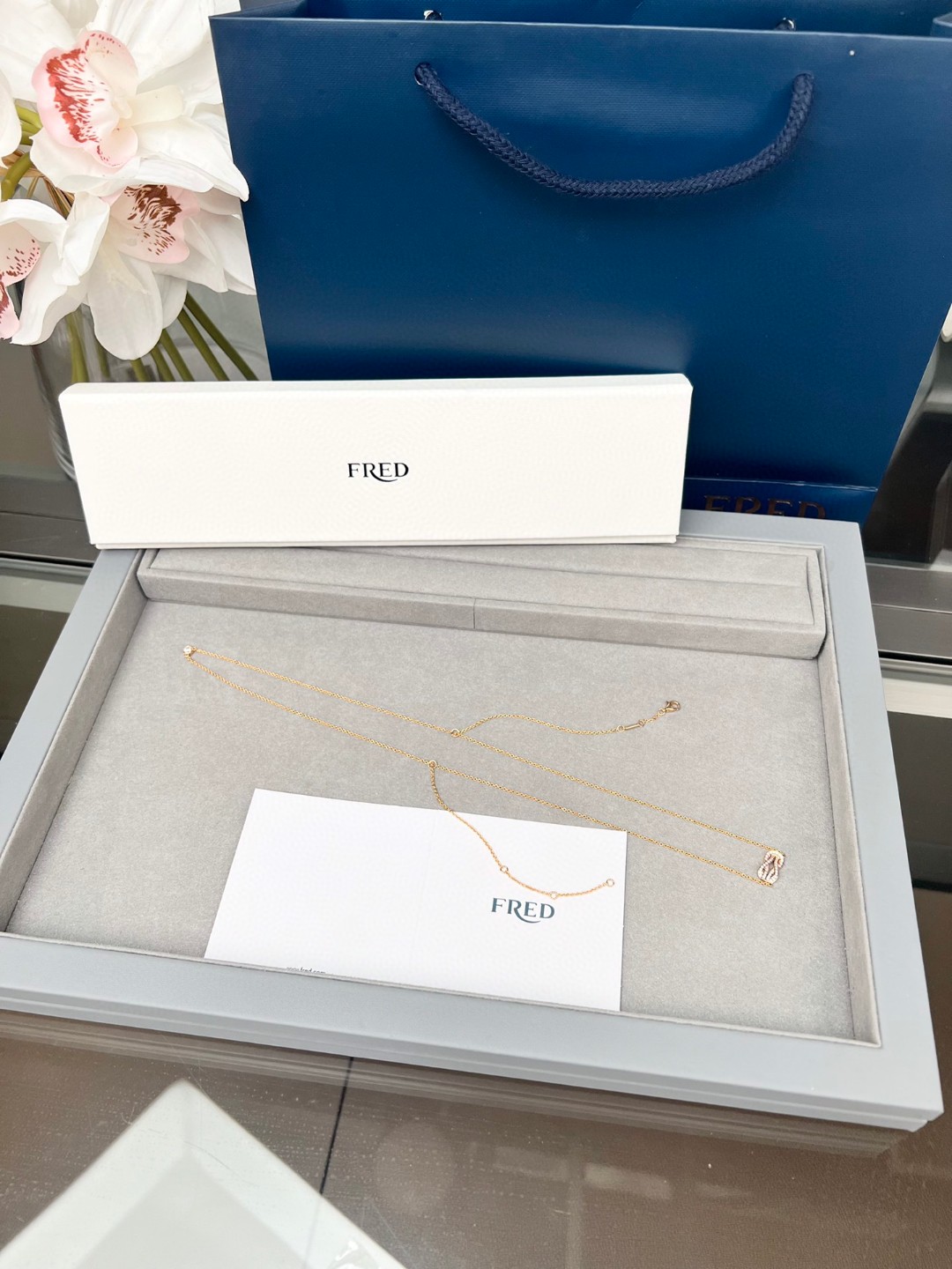 Fred’s eight-degree necklace- 300