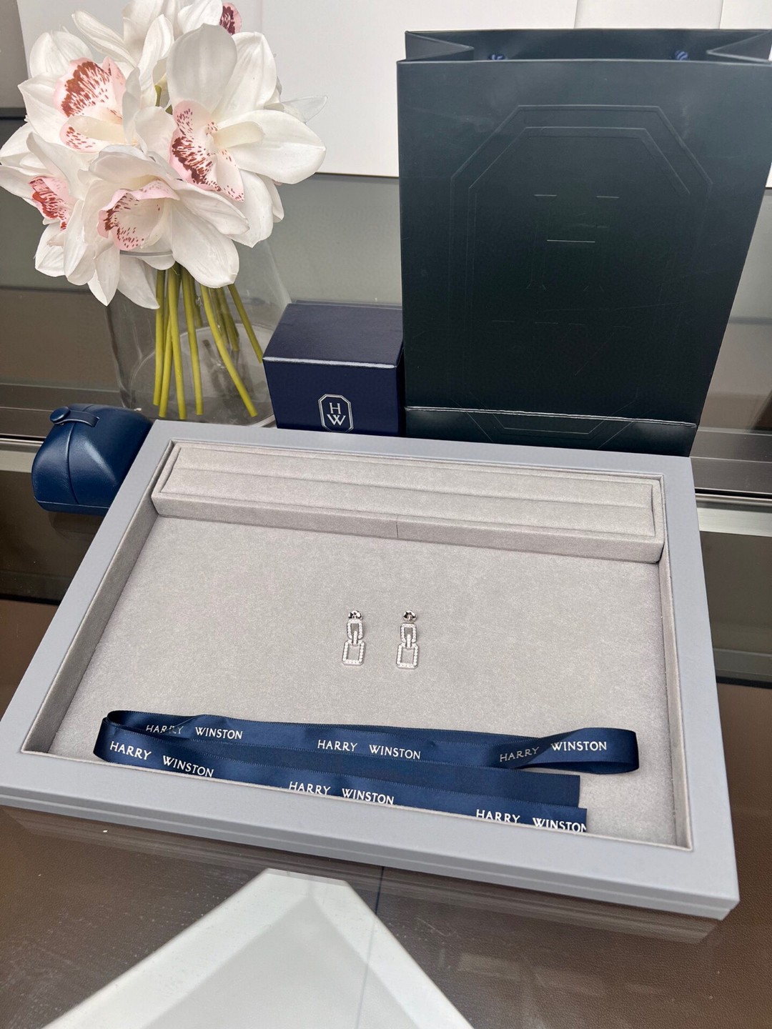 해리윈스턴 귀걸이 71868