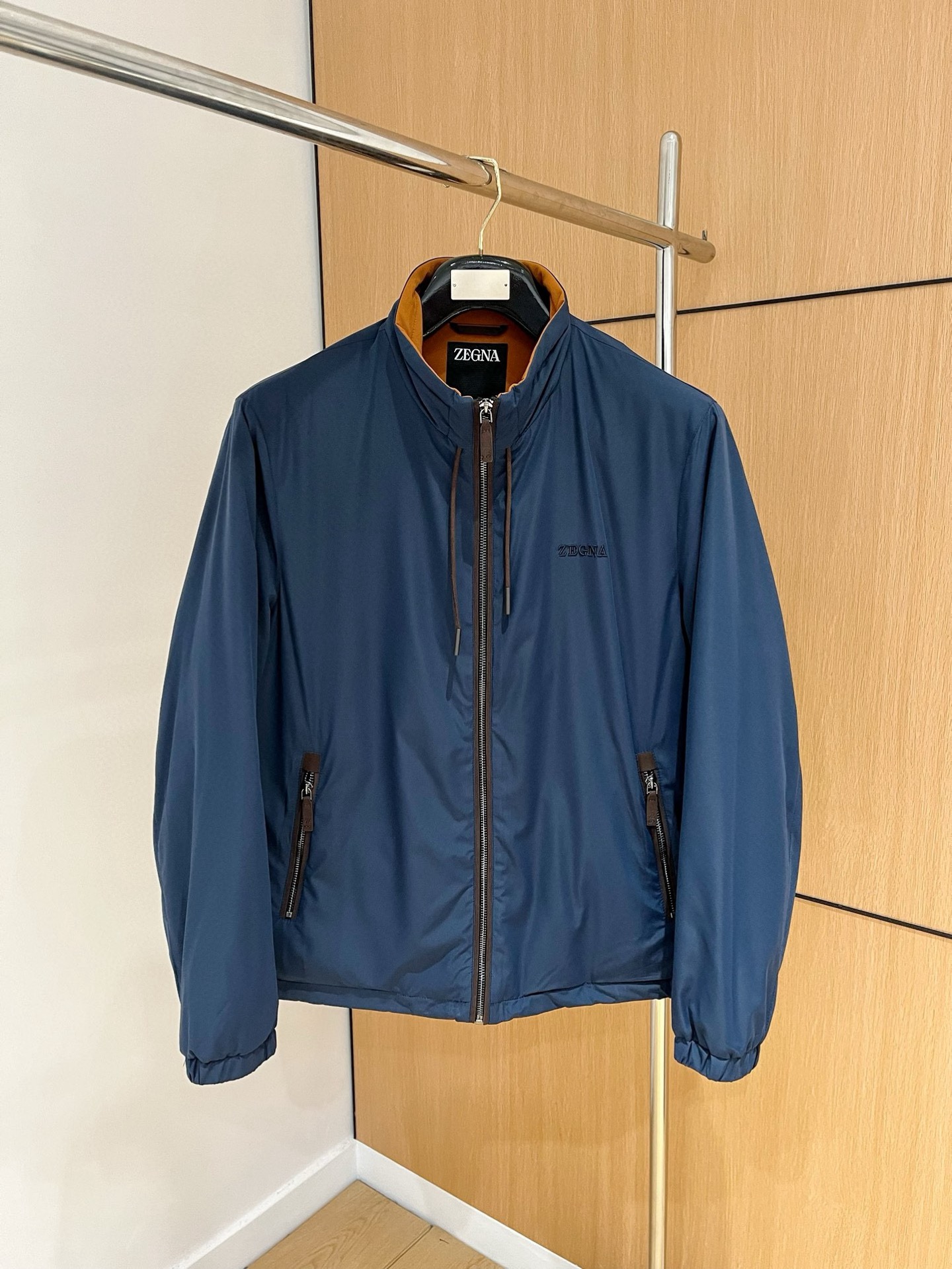 ZEGNA Men's Lightweight Windbreaker Jacket - Premium Quality & Comfort