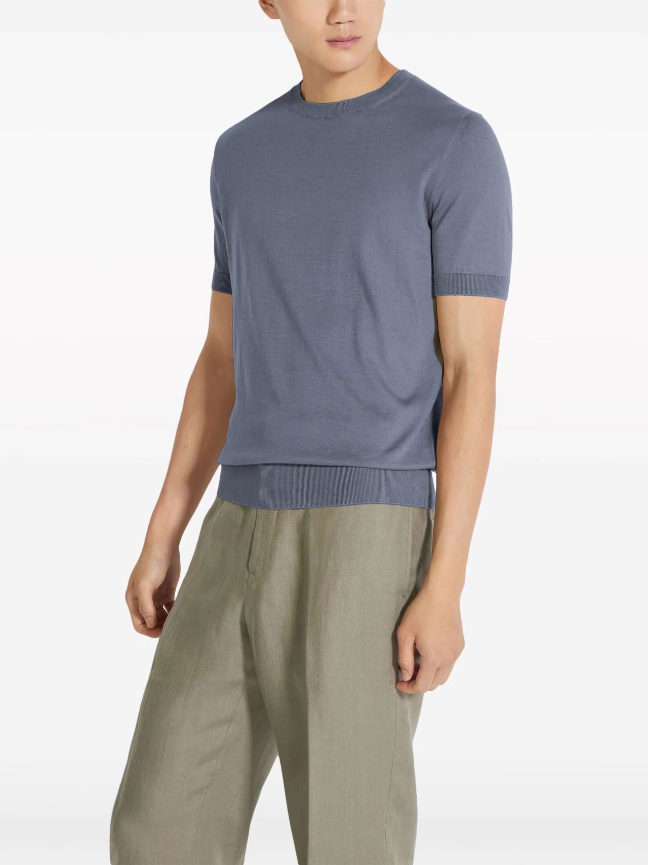 로로피아나 남성 반팔 114561 Loro Piana T Shirt