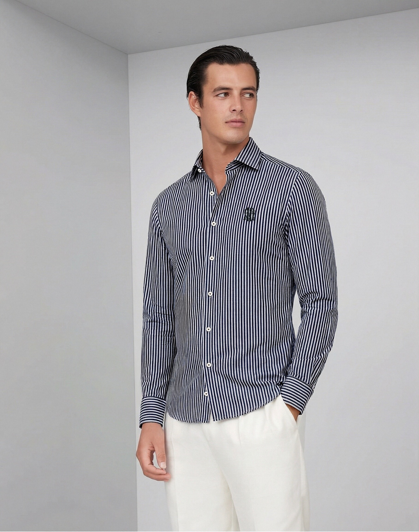 顶级品质>26新款(精品衬衫)专柜官网同步发售！辅料全部原版定制出品，贸易公司真品订单。高级定制进口面料