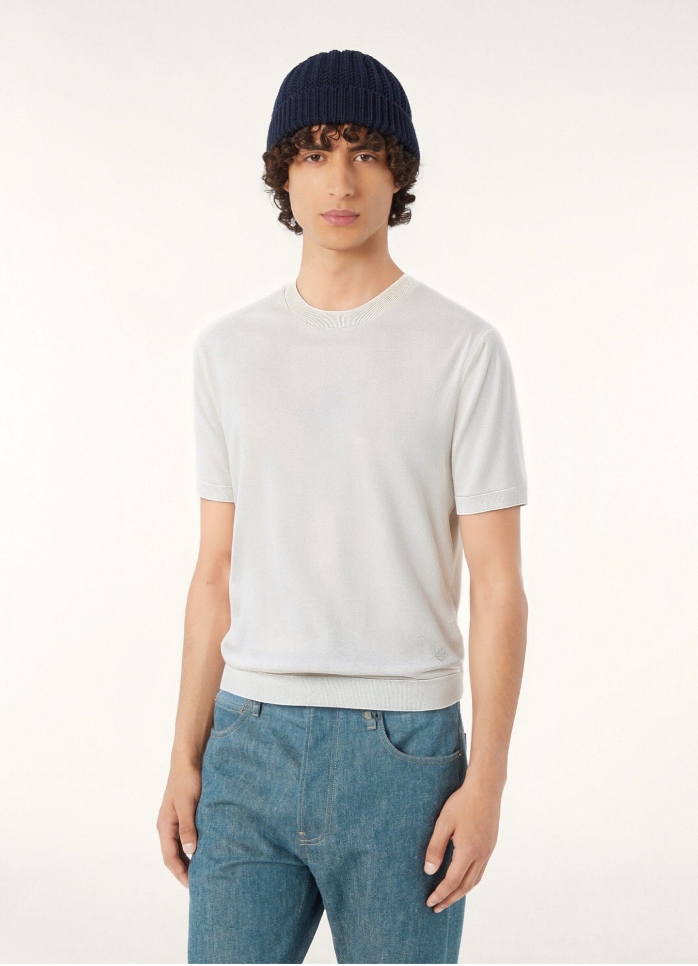 로로피아나 남성 반팔 115055 Loro Piana T Shirt