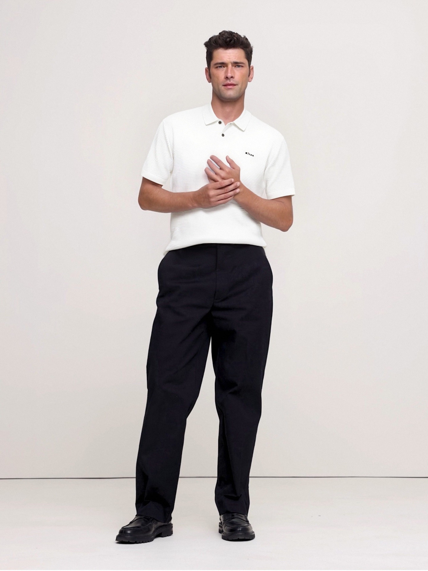 키톤 남성 반팔 114966 Kiton T Shirt
