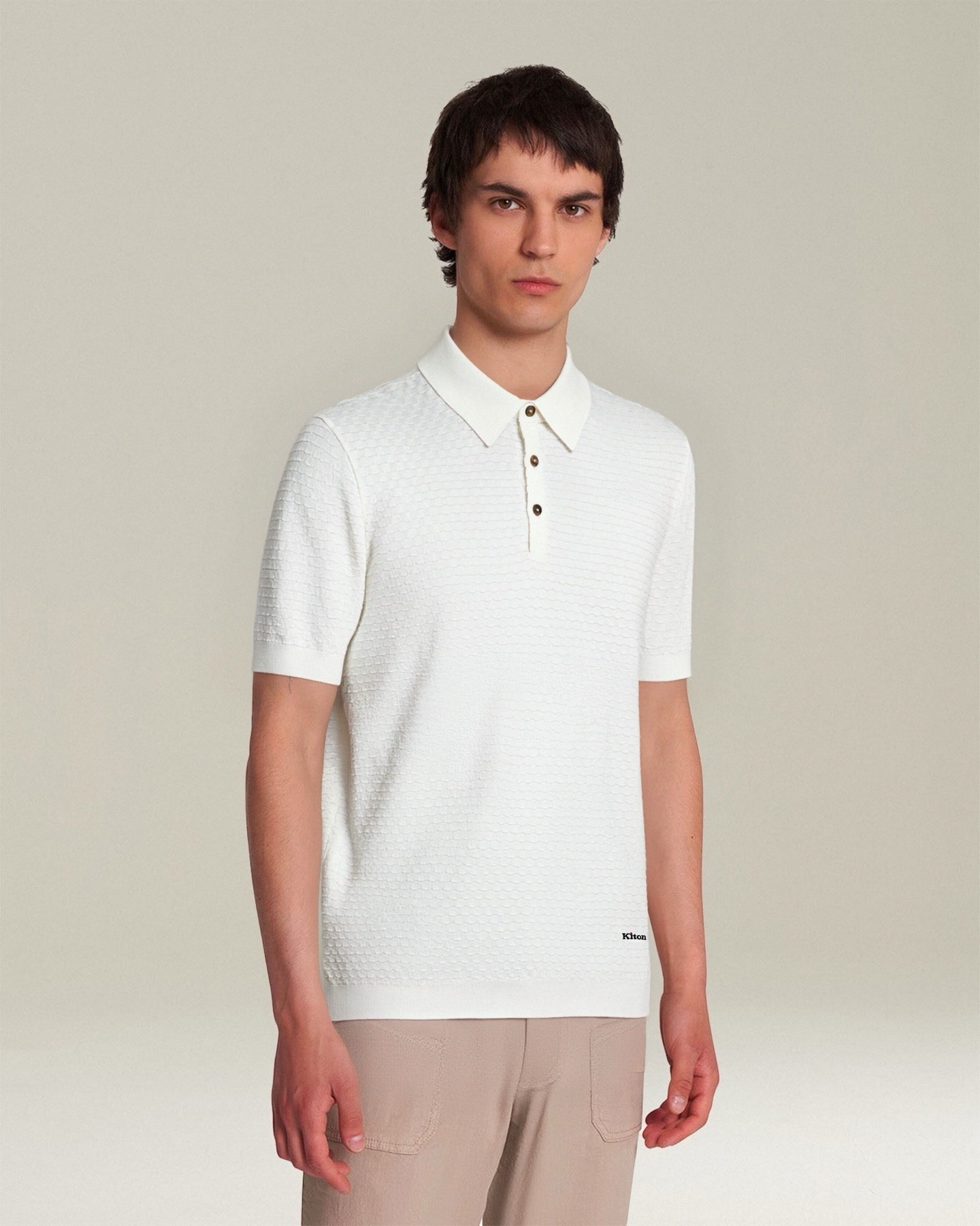 키톤 남성 반팔 115040 Kiton T Shirt