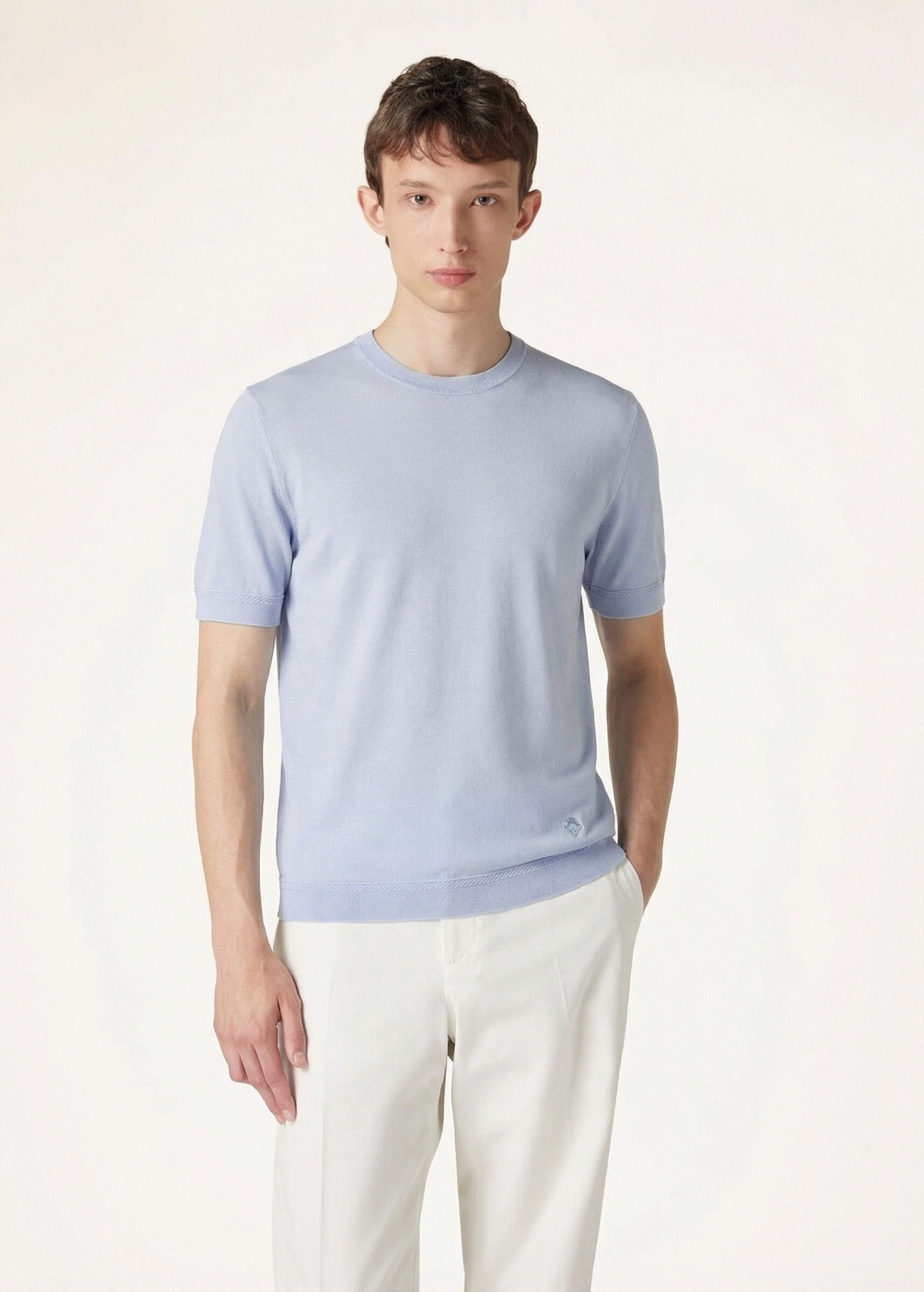 로로피아나 남성 반팔 114401 Loro Piana T Shirt
