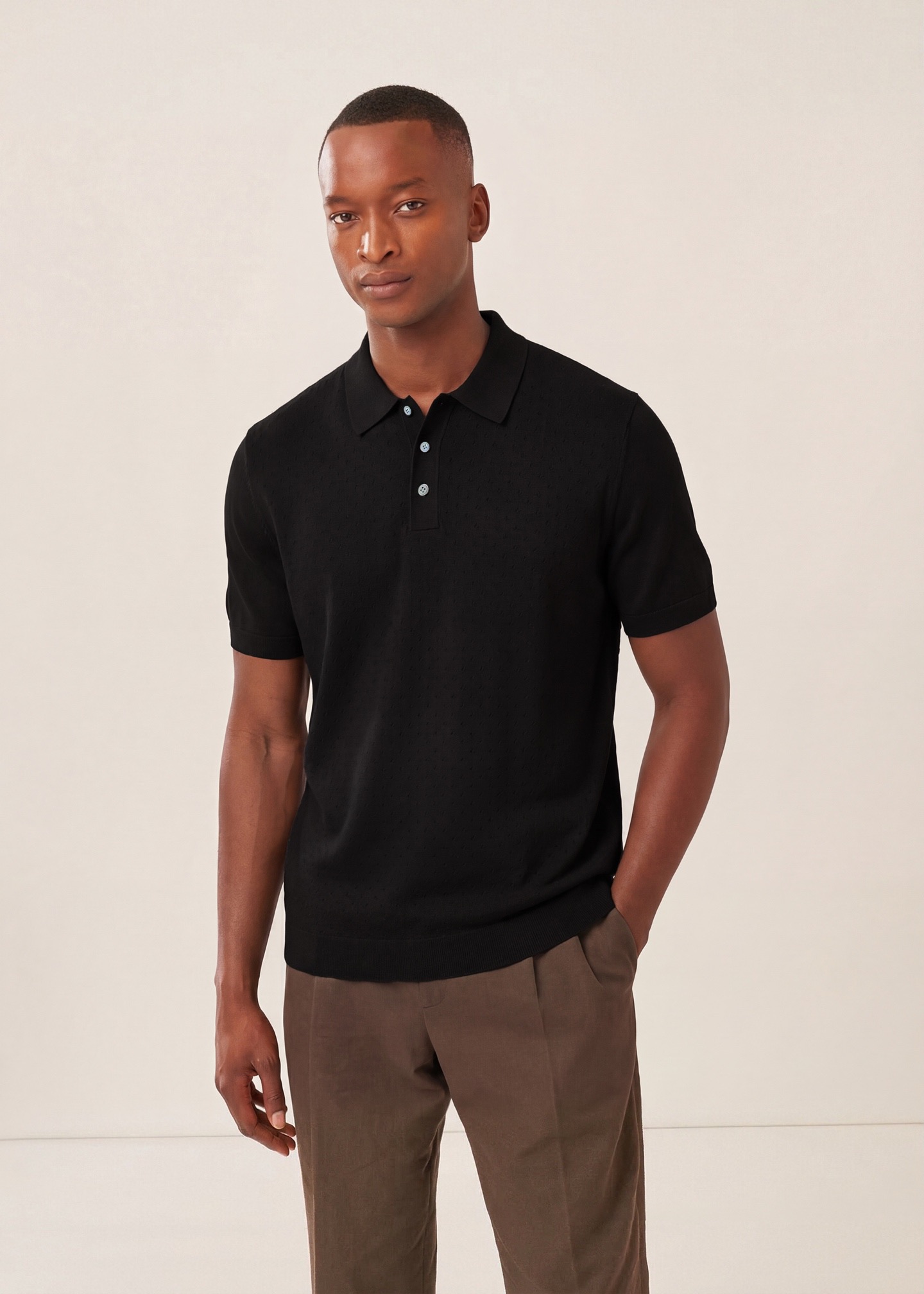 로로피아나 남성 반팔 114520 Loro Piana T Shirt