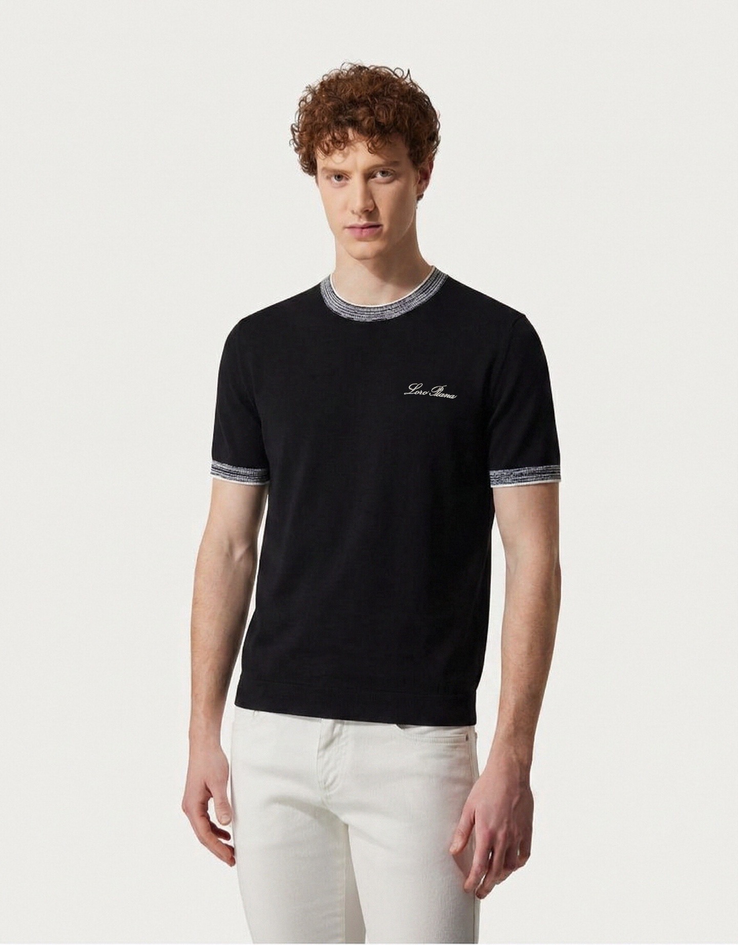 로로피아나 남성 반팔 114979 Loro Piana T Shirt