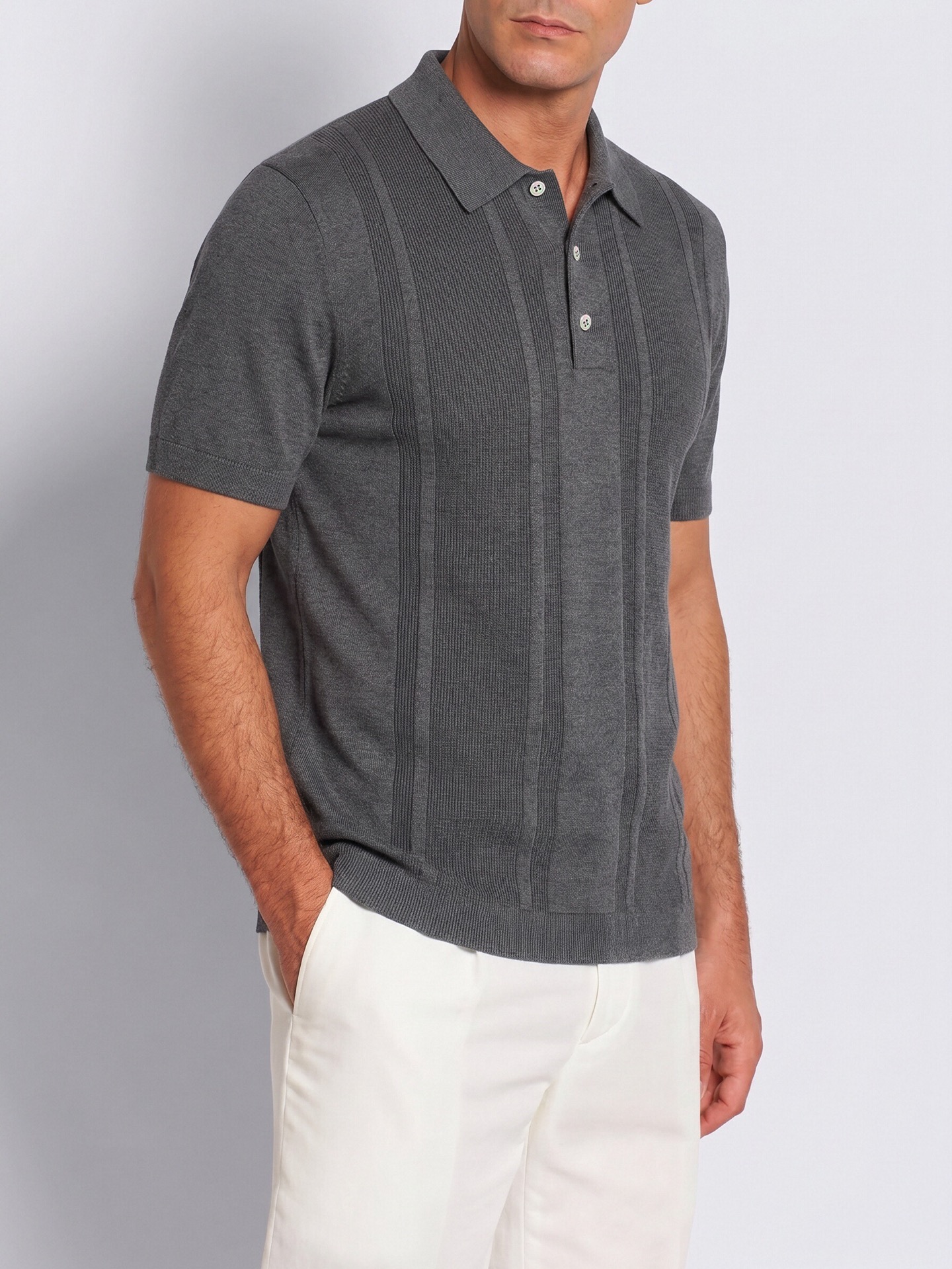 로로피아나 남성 반팔 114437 Loro Piana T Shirt