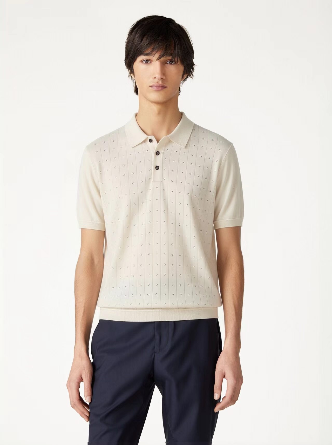 로로피아나 남성 반팔 114413 Loro Piana T Shirt
