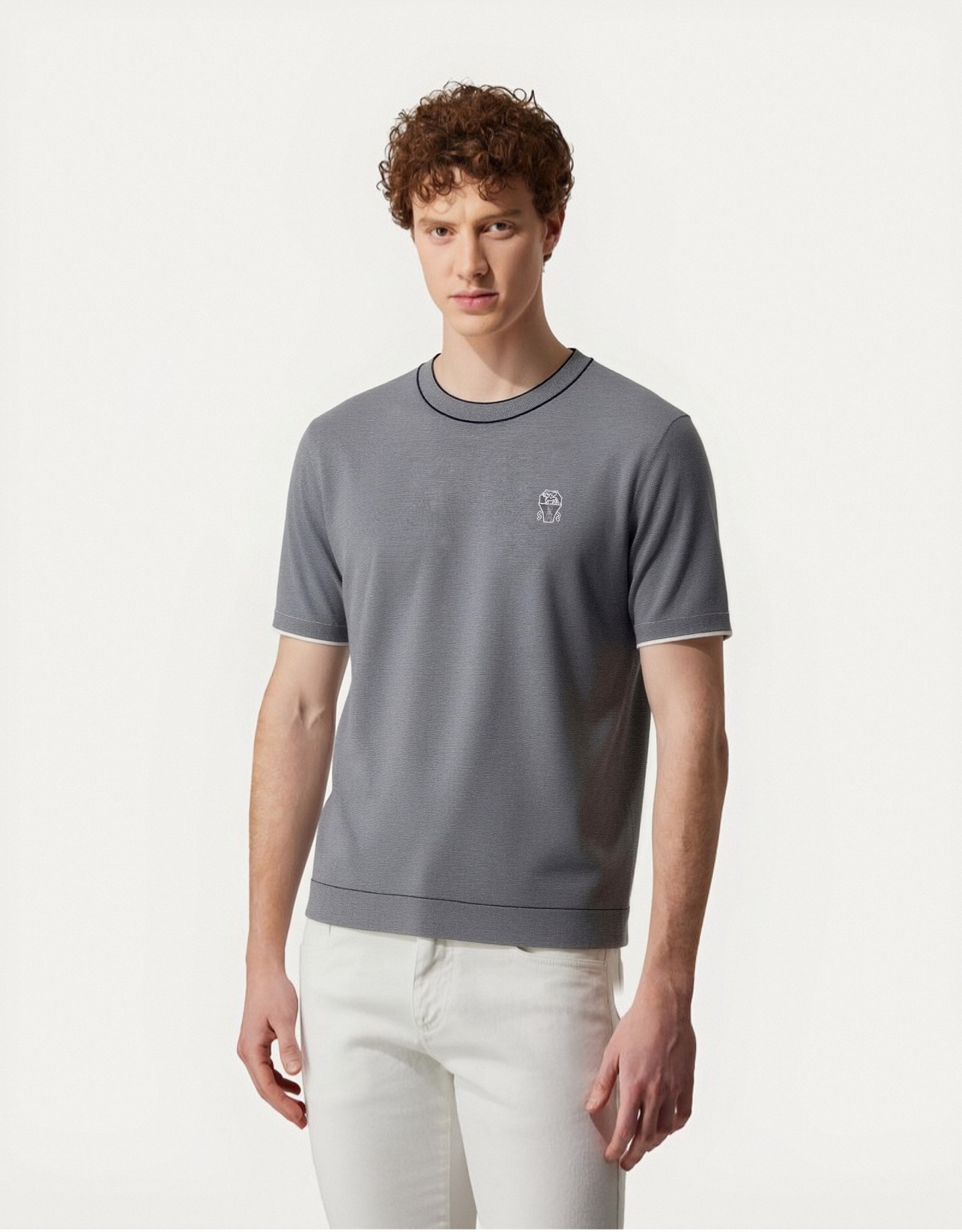 브루넬로쿠치넬리 남성 반팔 115010 Brunello Cucinelli T Shirt