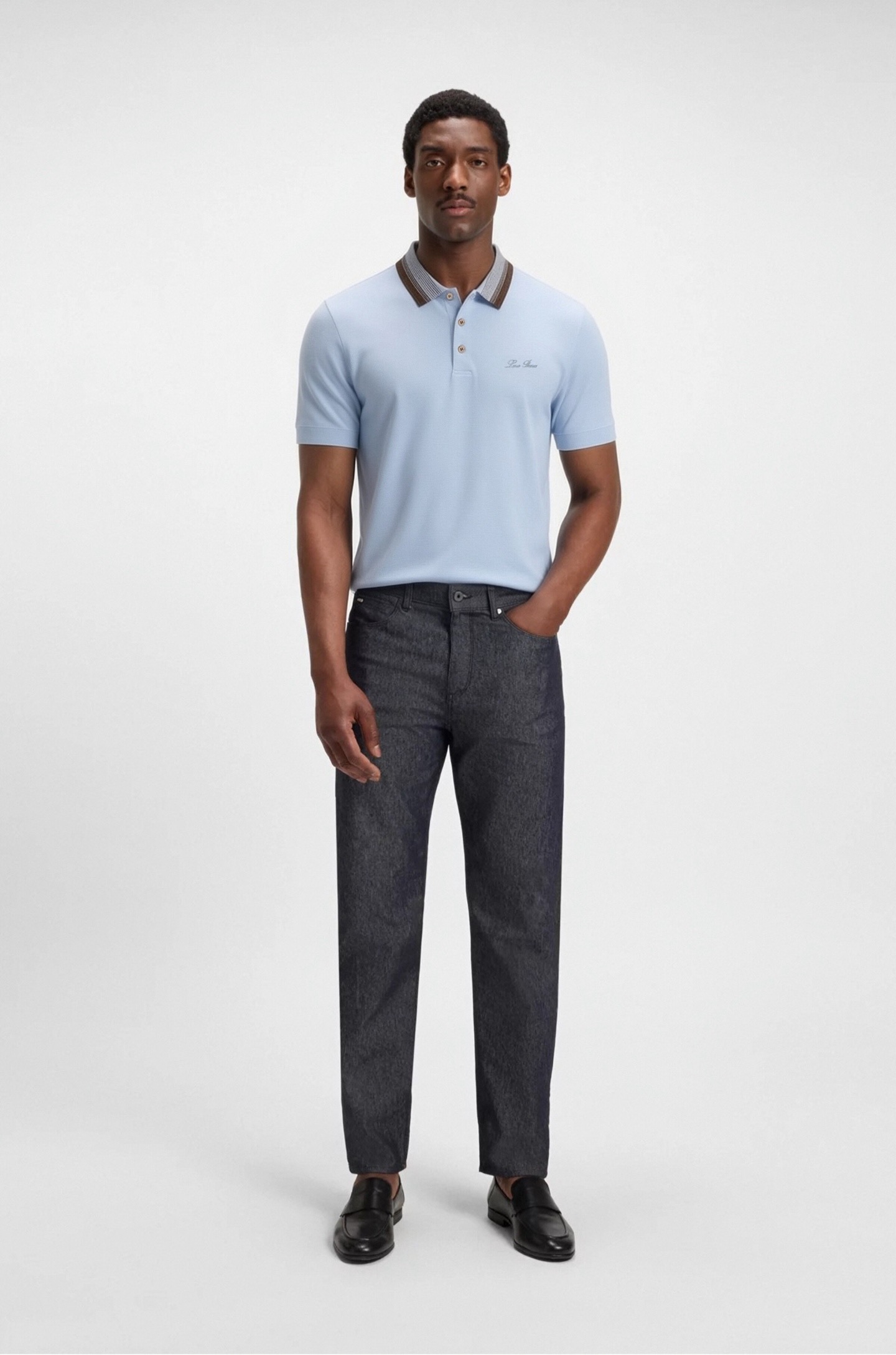 로로피아나 남성 반팔 114627 Loro Piana T Shirt